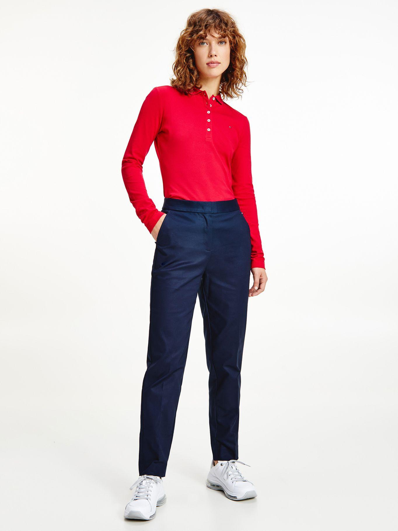 Pantalón Ankle Hailey Slim Azul Tommy Hilfiger A2-0