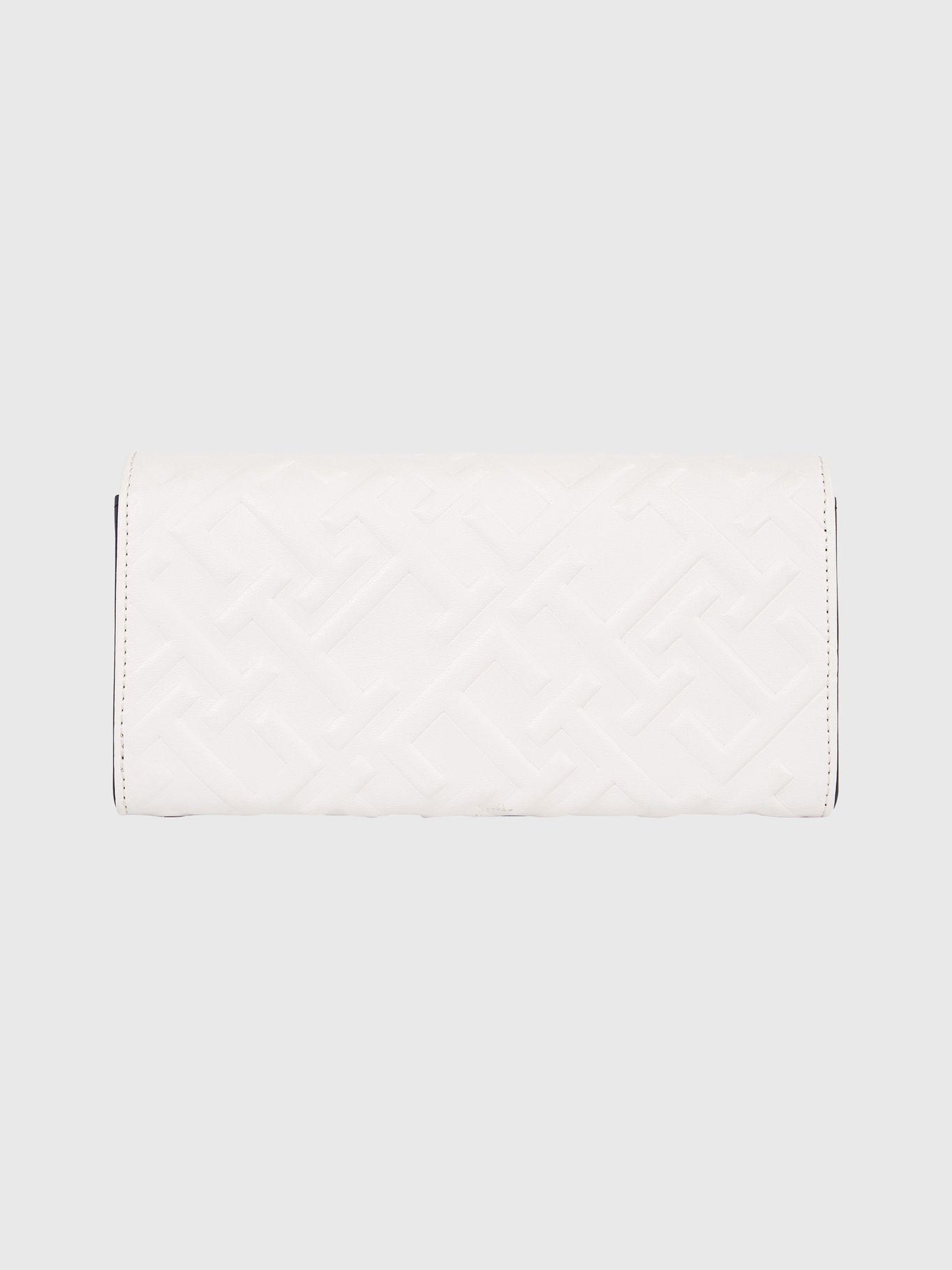 Billetera Iconic Monogram Solapa Blanco Tommy Hilfiger-1