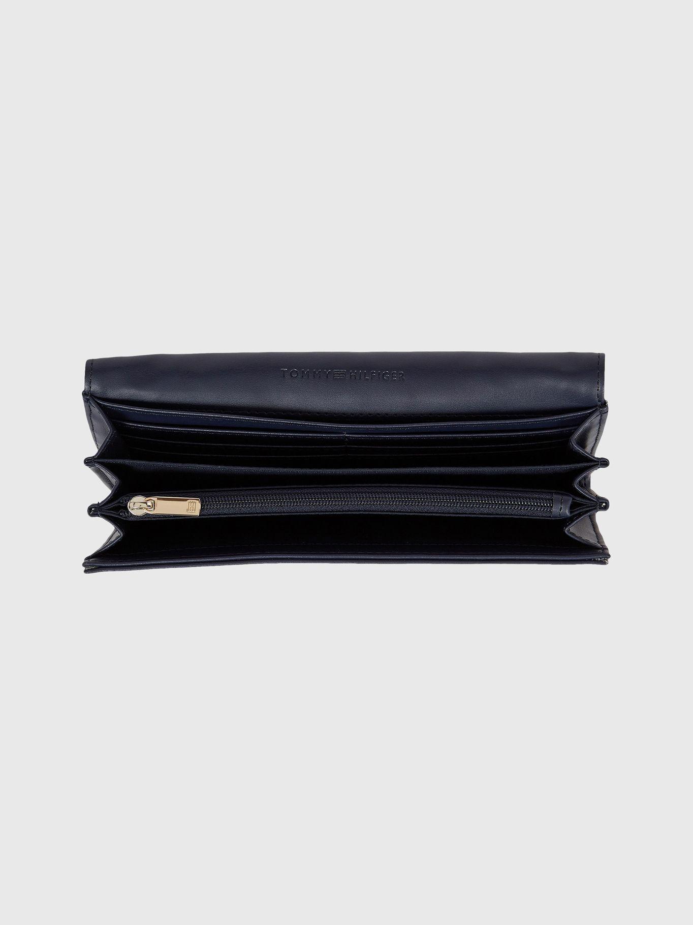 Billetera Iconic Monogram Solapa Blanco Tommy Hilfiger-2