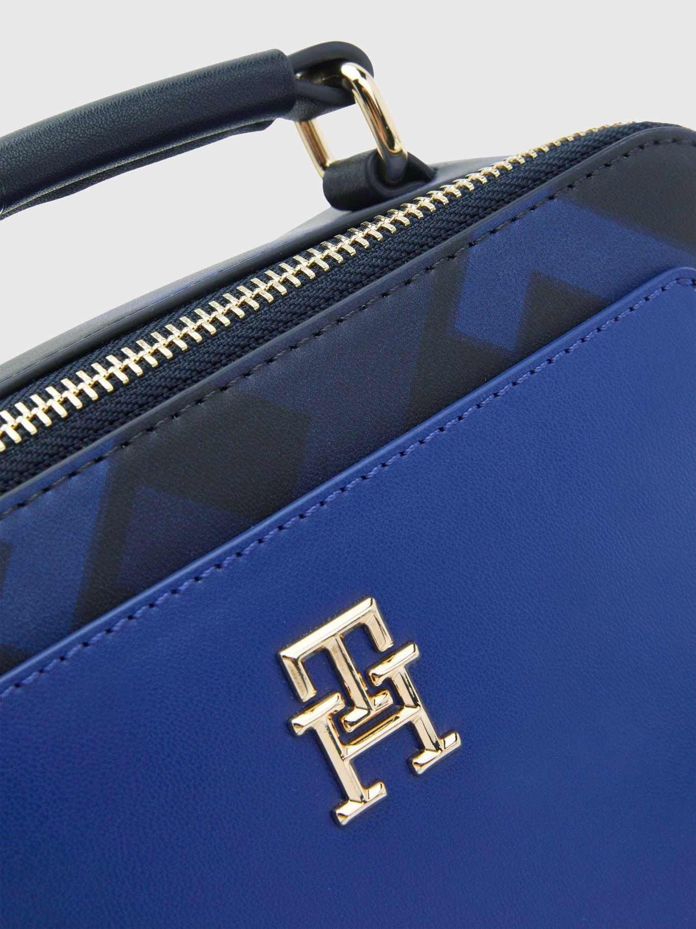 Cartera Iconic Con Monograma Azul Tommy Hilfiger-2