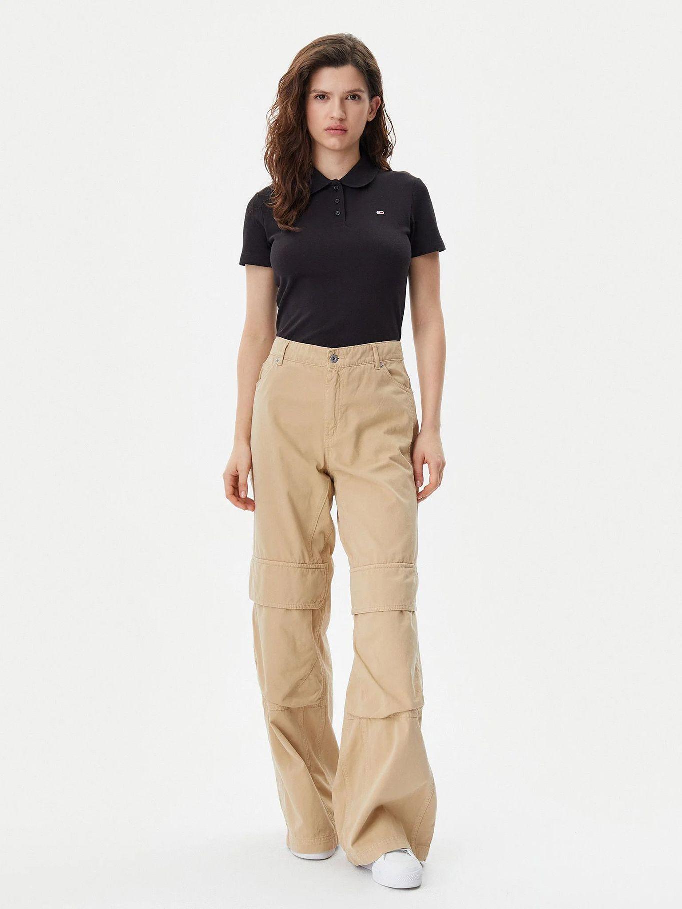 Polo Essential Slim Fit Negro Tommy Jeans-1