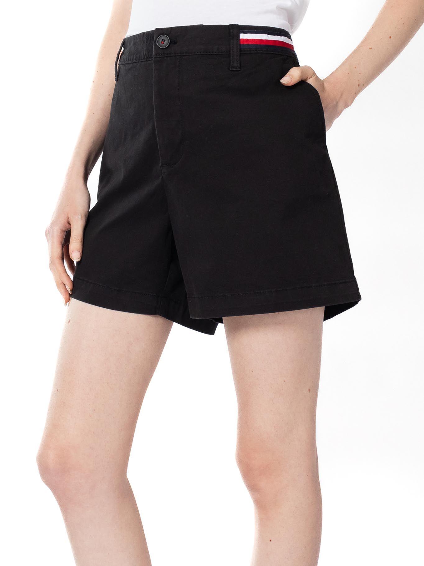 Short Hollywood Con Logo Negro Tommy Hilfiger