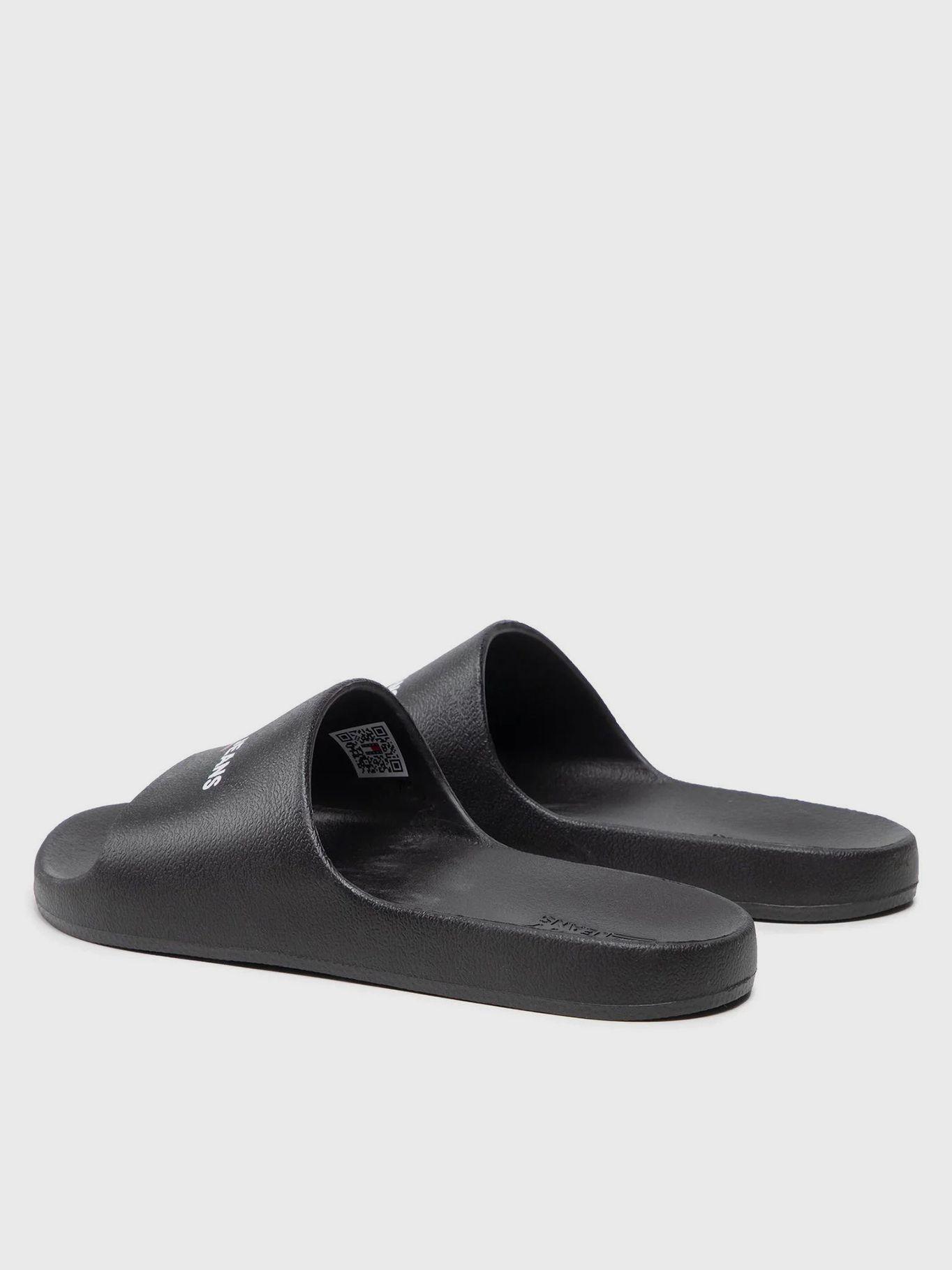 Sandalias Essential Logo Negro Tommy Hilfiger-1
