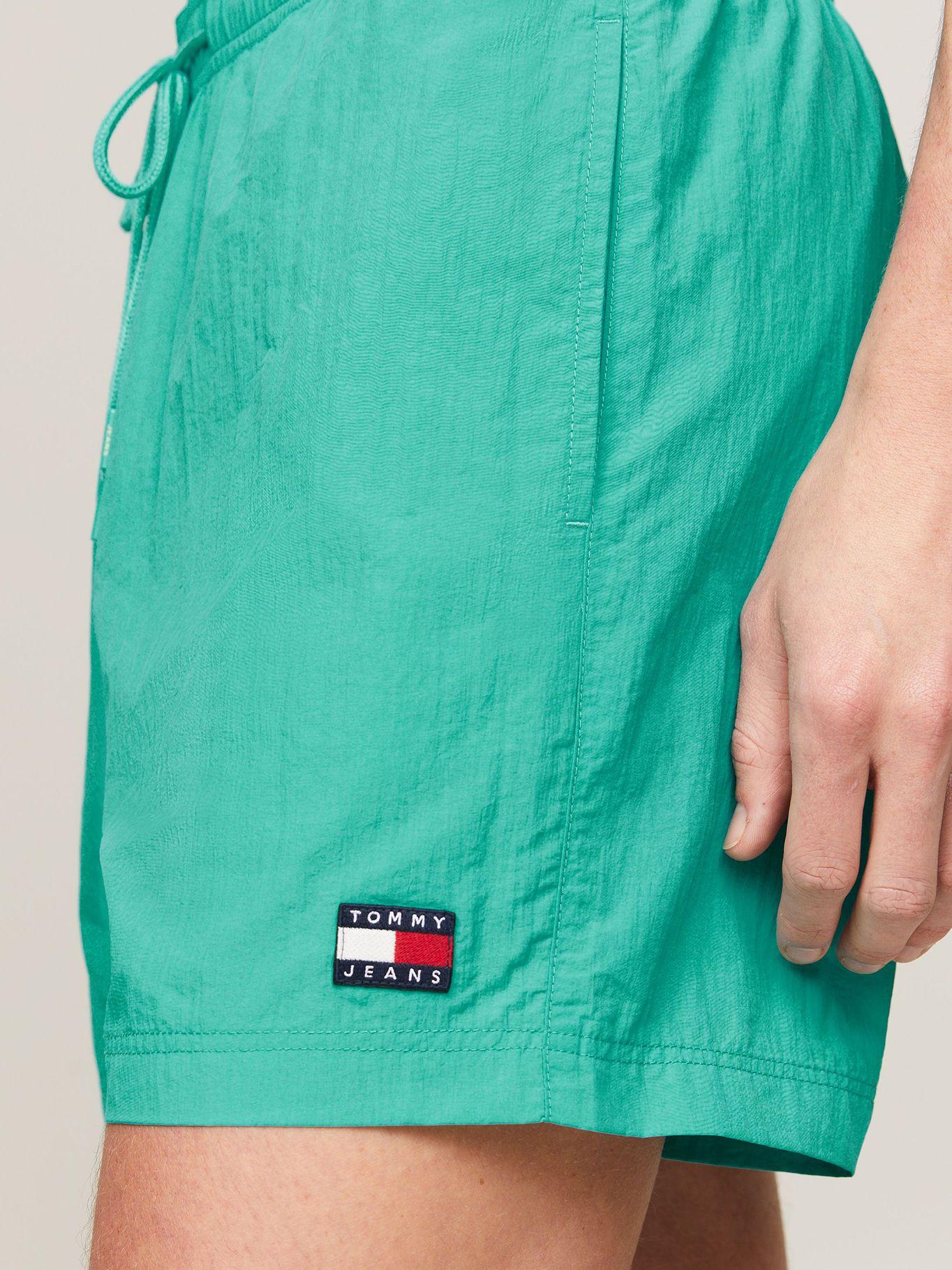 Traje De Baño Heritage Largo Medio Verde Tommy Hilfiger-3