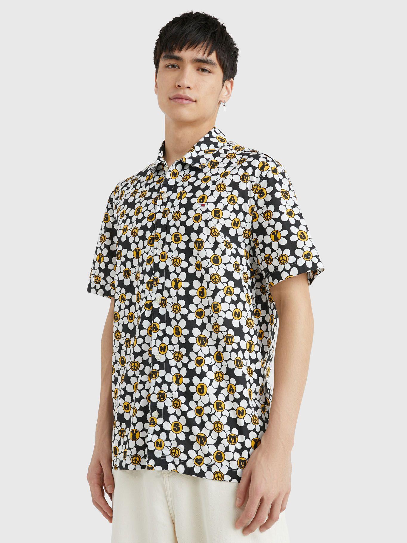 Camisa Daisy Flower Negro Tommy Jeans-0