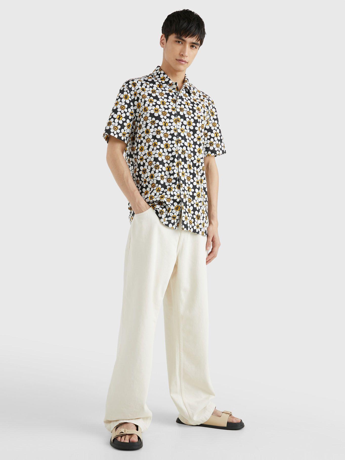 Camisa Daisy Flower Negro Tommy Jeans-1