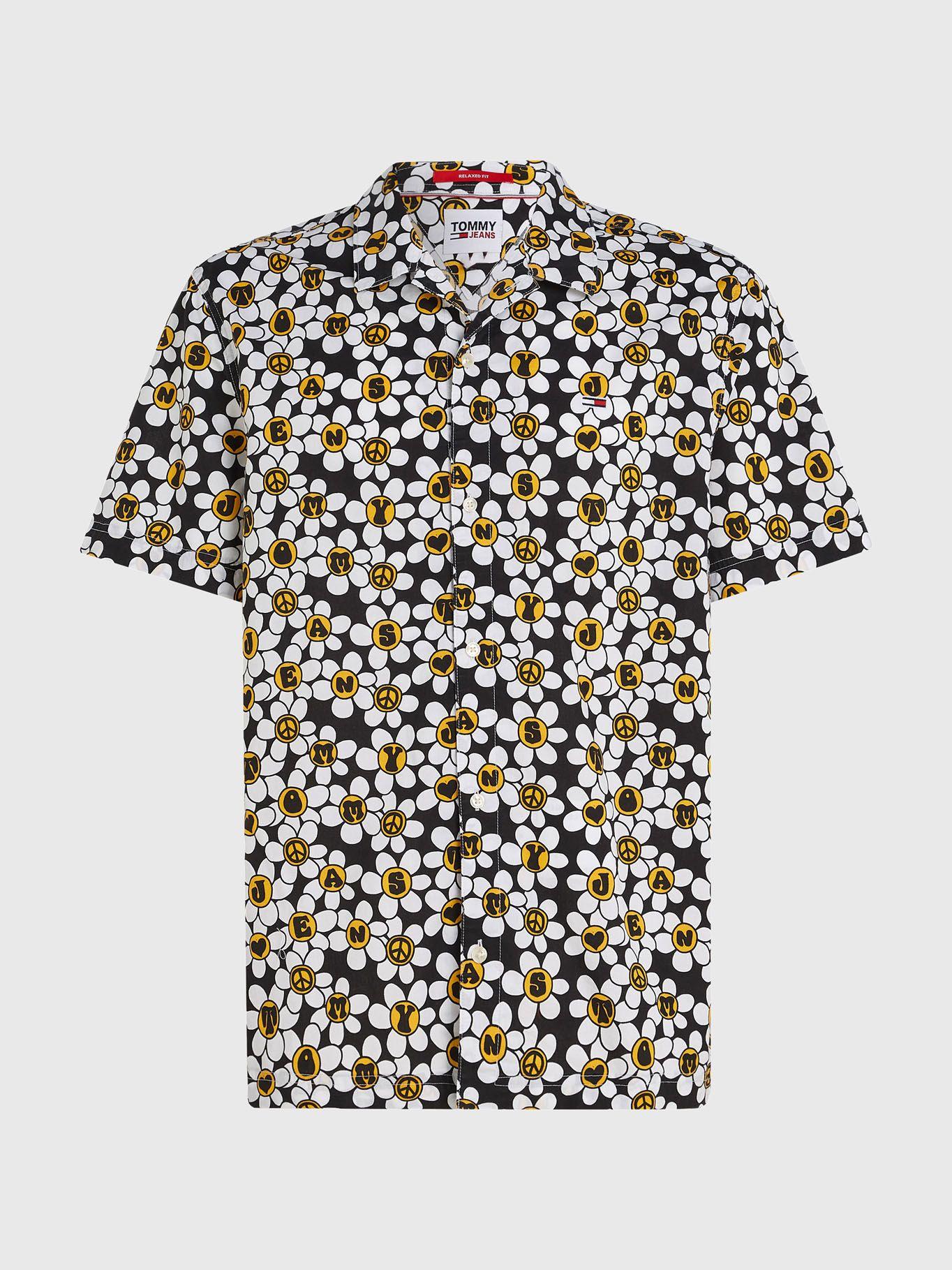 Camisa Daisy Flower Negro Tommy Jeans-4