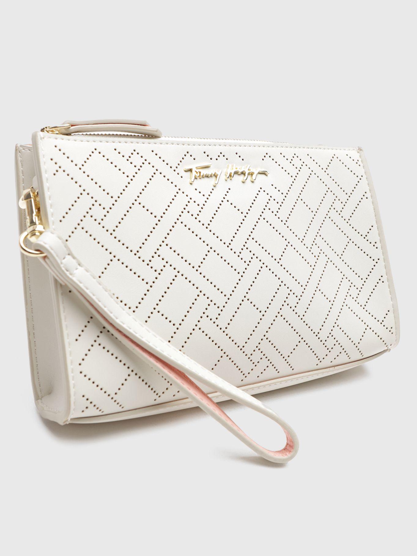 Clutch Flag Logo Blanco Tommy Hilfiger-1