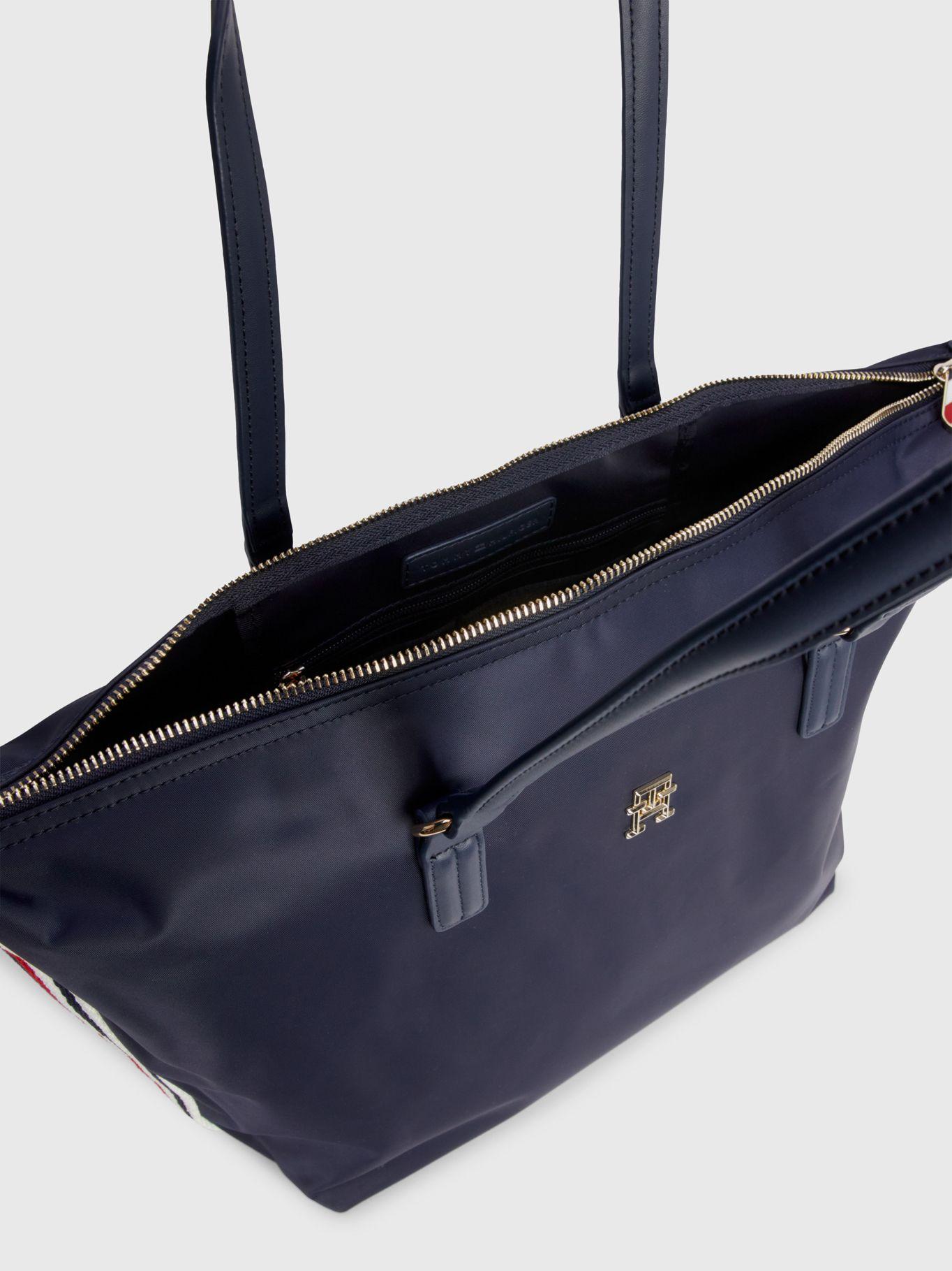 Tote Poppy Solid Azul Tommy Hilfiger-3