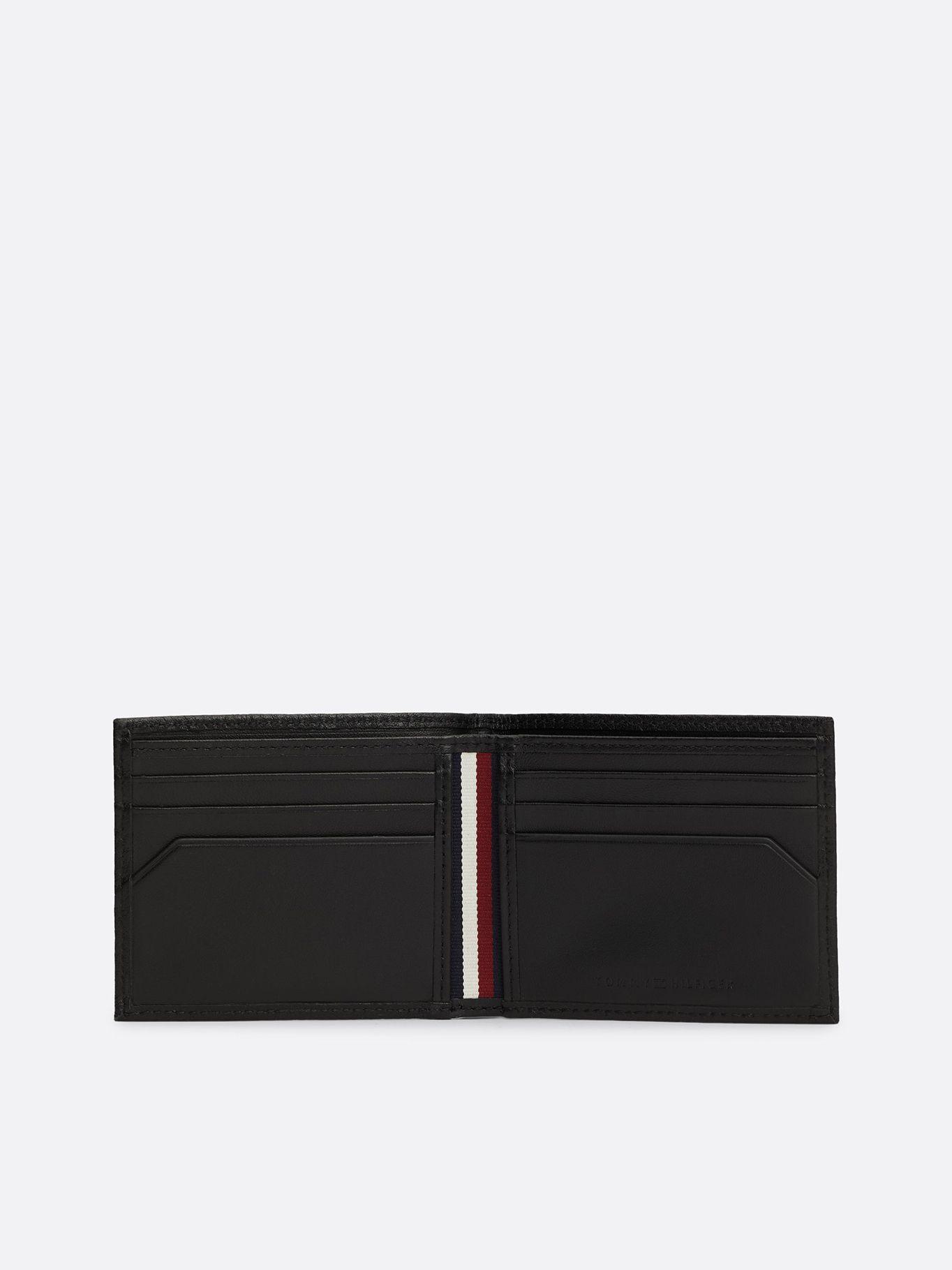 Billetera Premium Solid De Cuero Negro Tommy Hilfiger-3