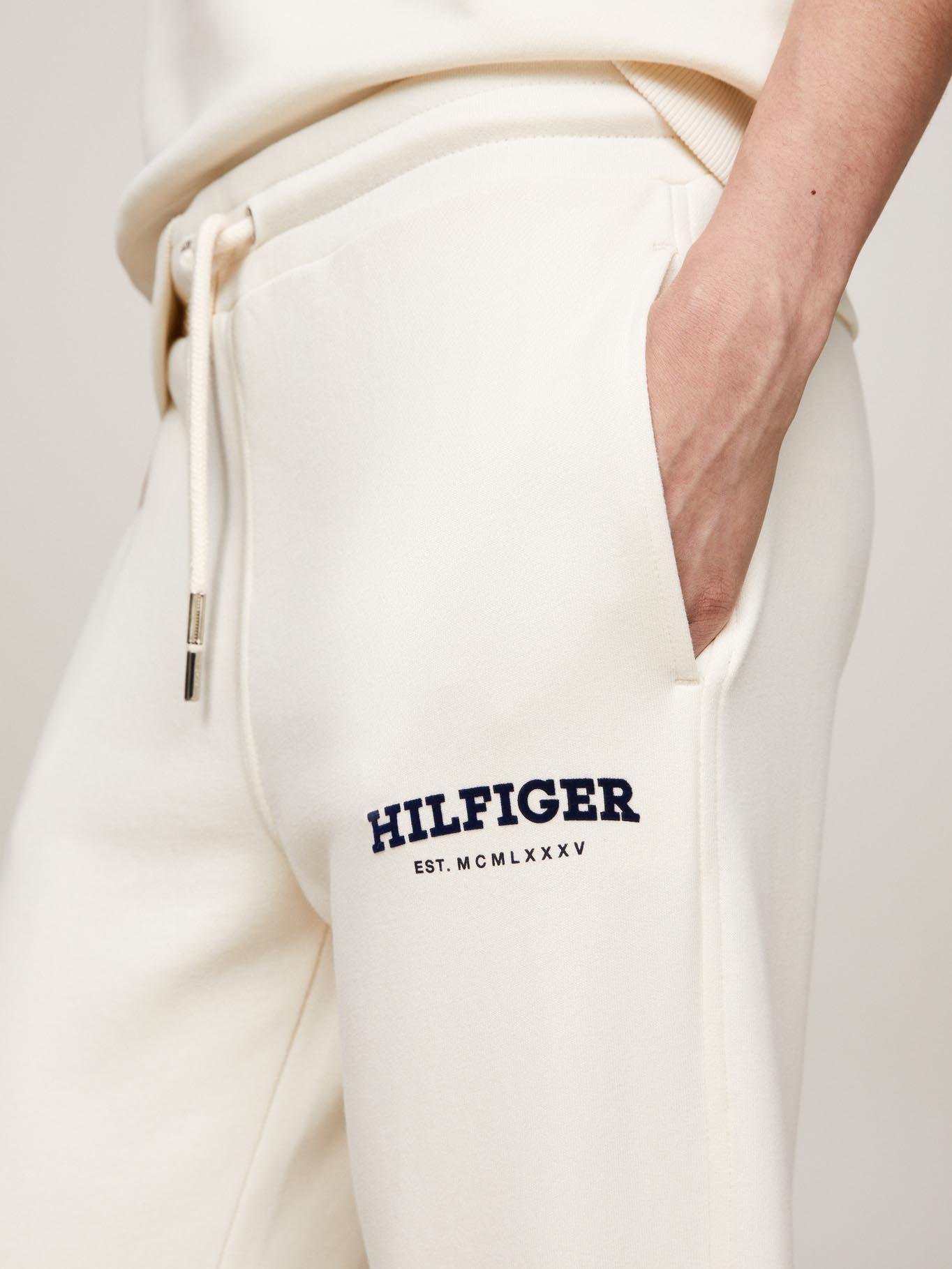 Jogger Con Logo Monotype Beige Tommy Hilfiger-3