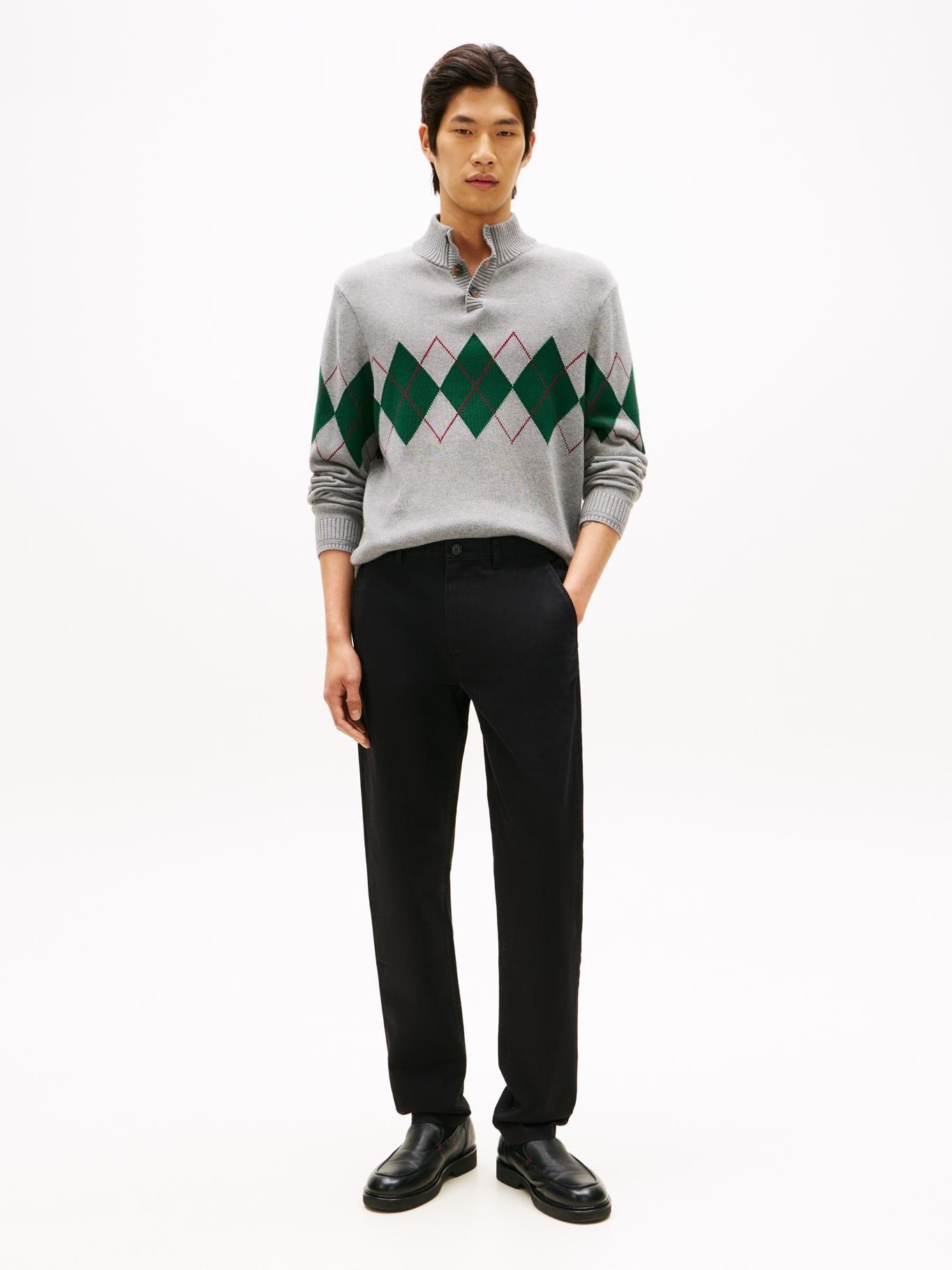 Pantalón Chino Denton Straight Fit Tommy Hilfiger Negro-0