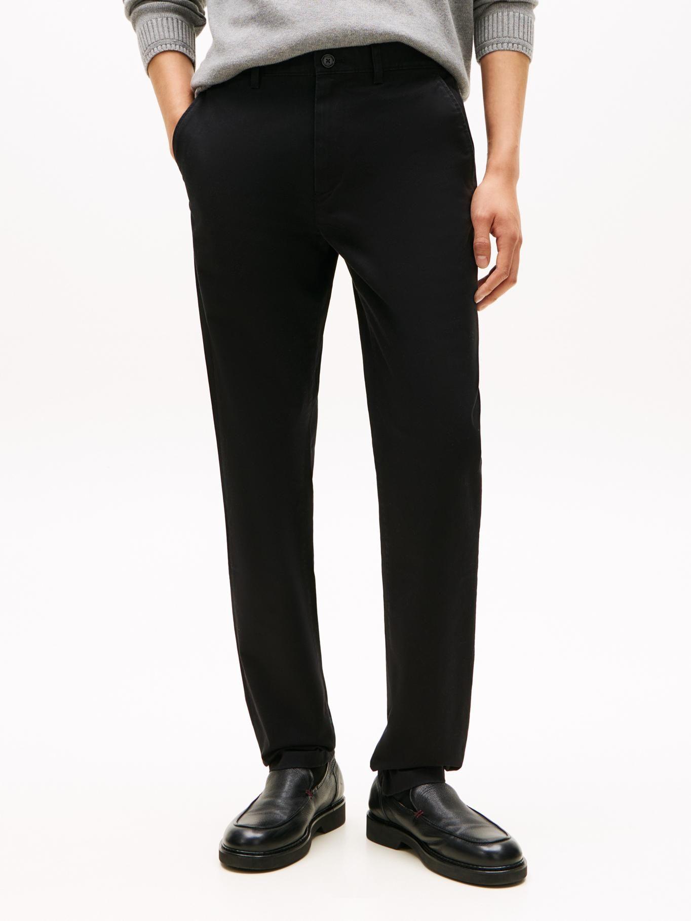 Pantalón Chino Denton Straight Fit Tommy Hilfiger Negro-1