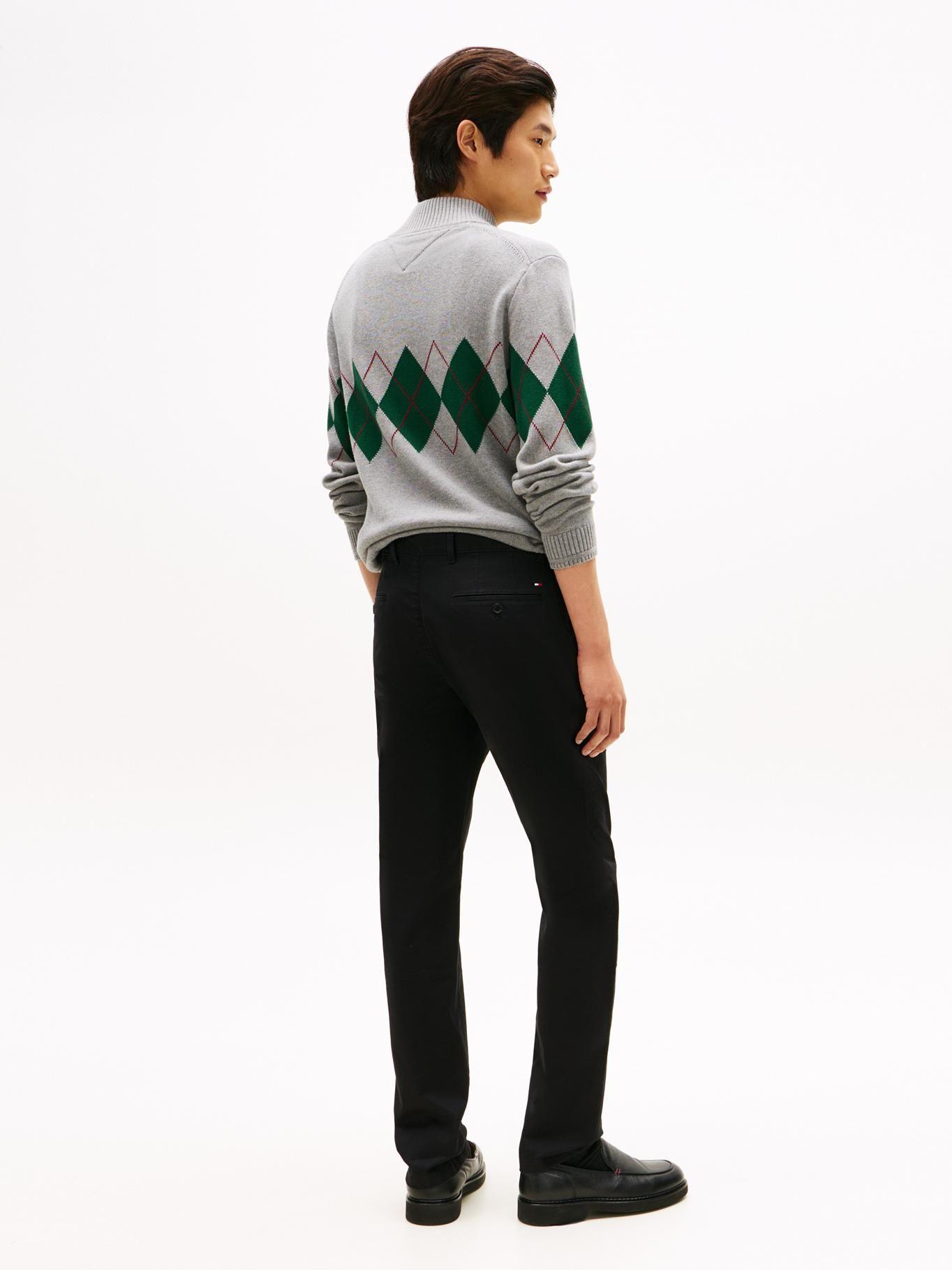 Pantalón Chino Denton Straight Fit Tommy Hilfiger Negro-2