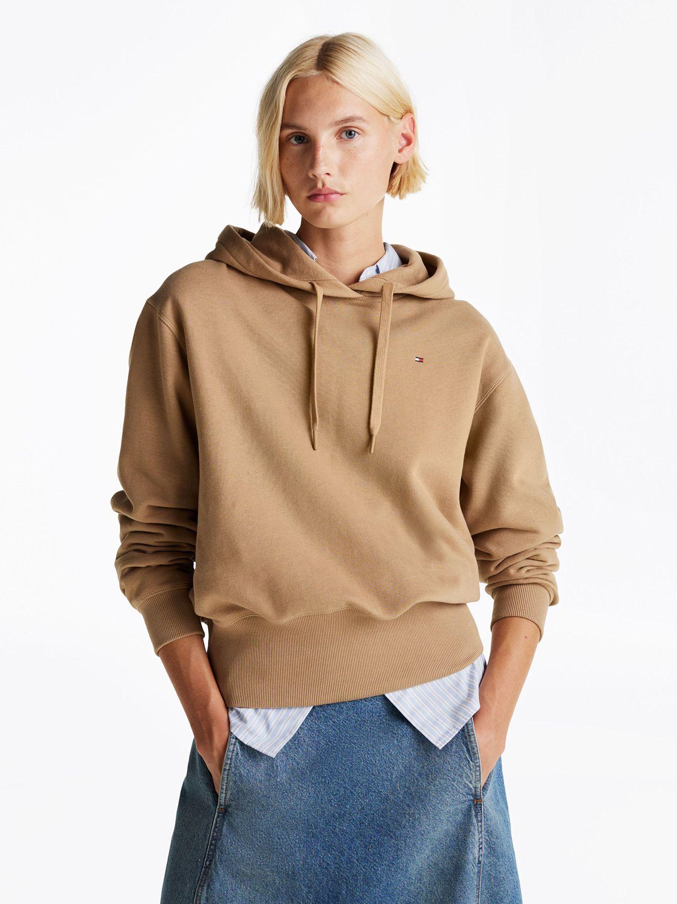 Polerón Hoodie Modern Flag Beige Tommy Hilfiger-0