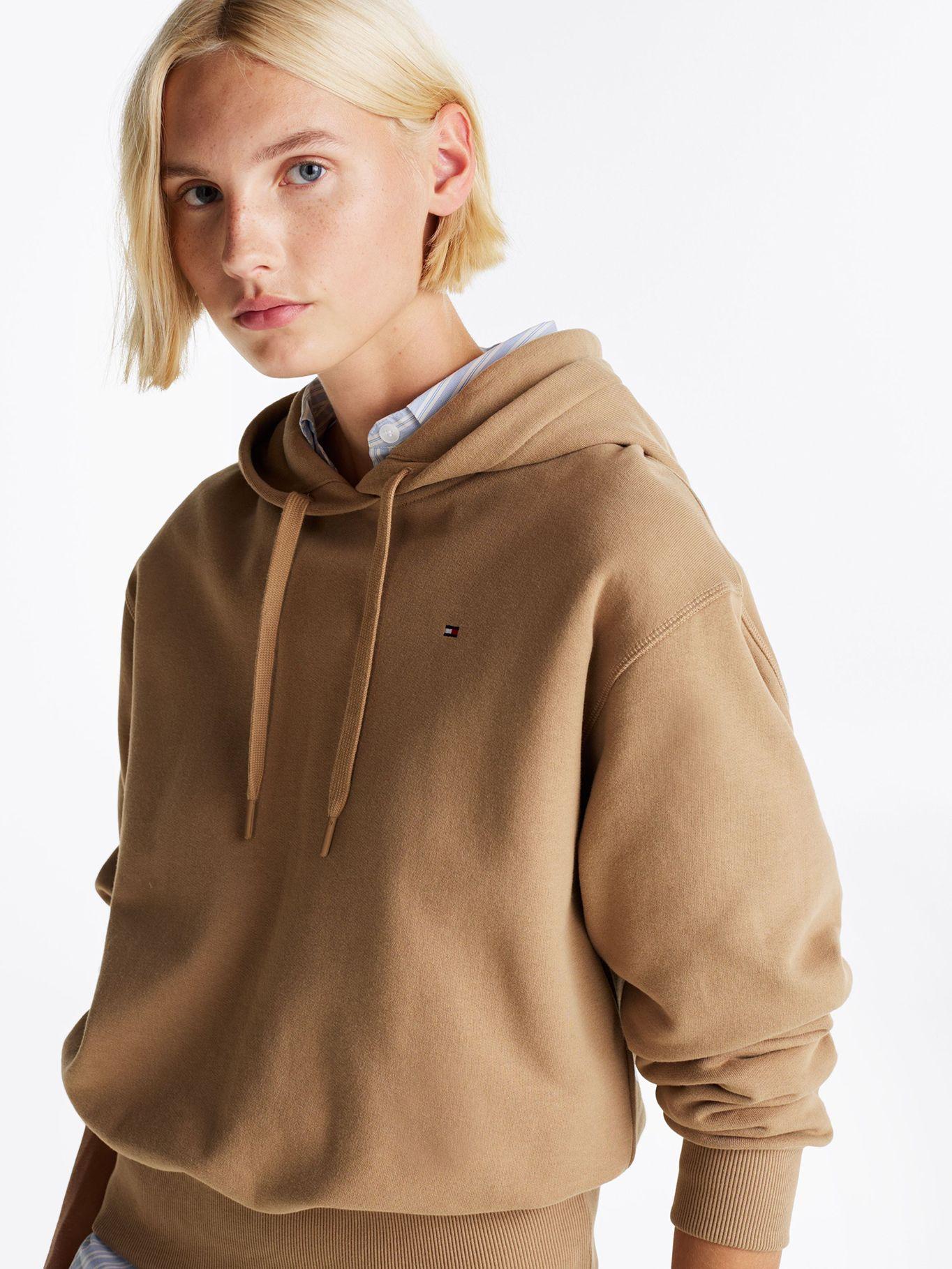 Polerón Hoodie Modern Flag Beige Tommy Hilfiger-3