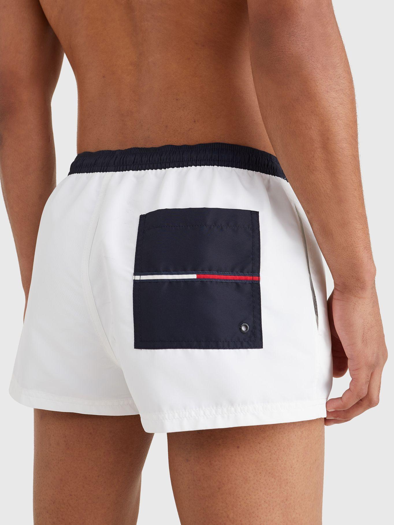 Traje De Baño Logo Pocket Blanco Tommy Hilfiger-1