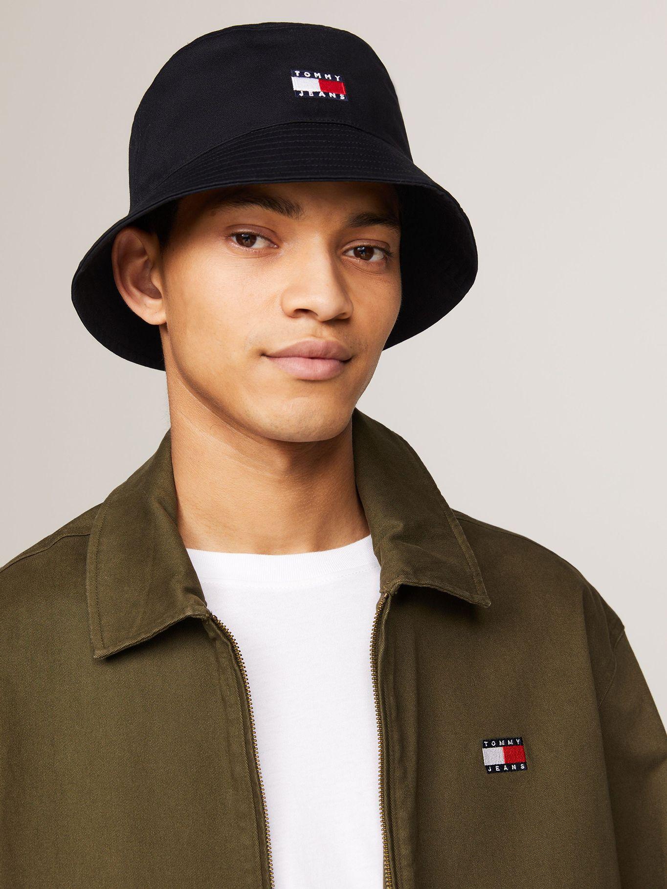 Gorro Bucket Heritage Con Logo Negro Tommy Hilfiger-1
