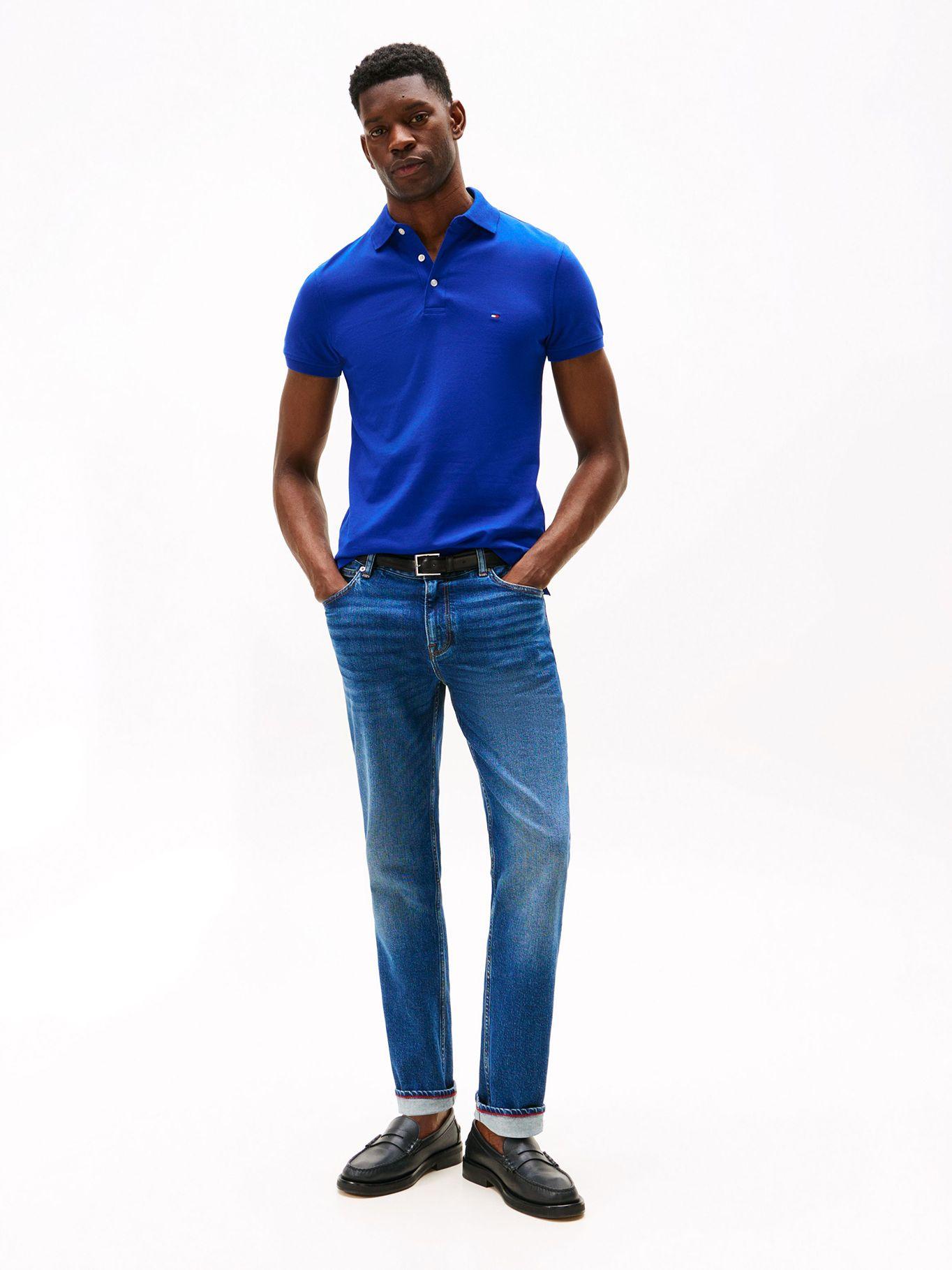 Polo Im Collection 1985 Slim Fit Azul Tommy Hilfiger-1