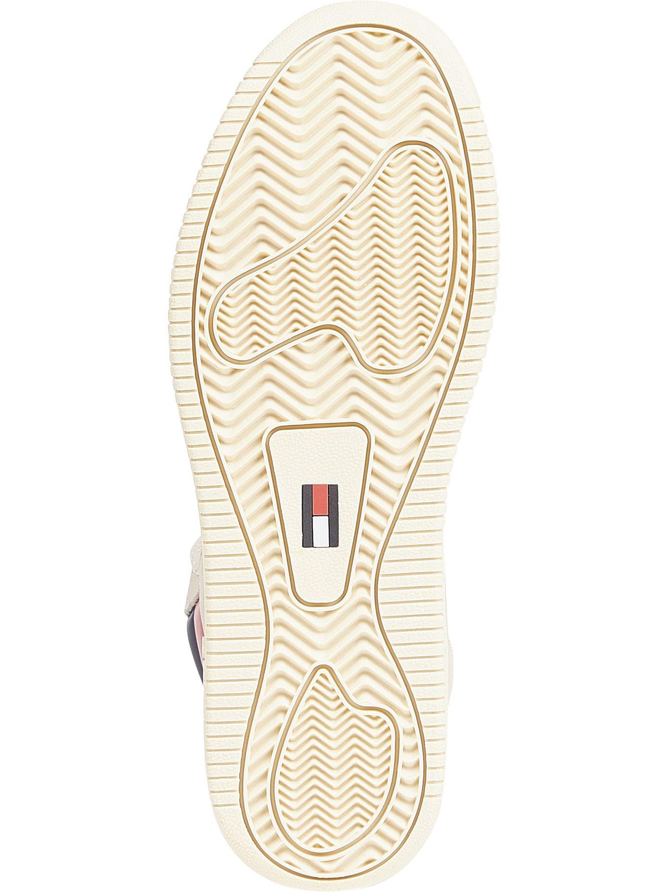Zapatillas De Corte Alto Con Logo Beige Tommy Jeans-2