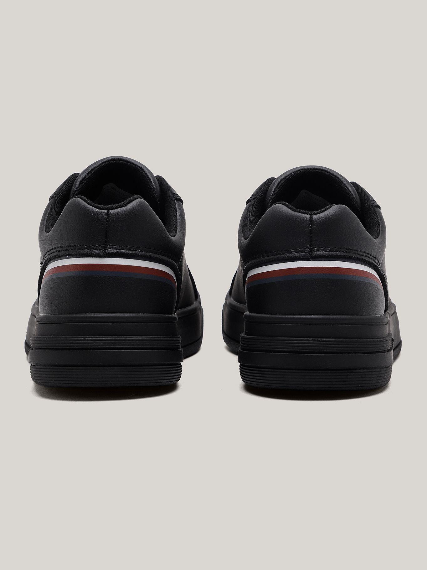 ZAPATILLAS CORDONES Y LOGO NEGRO TOMMY HILFIGER-1