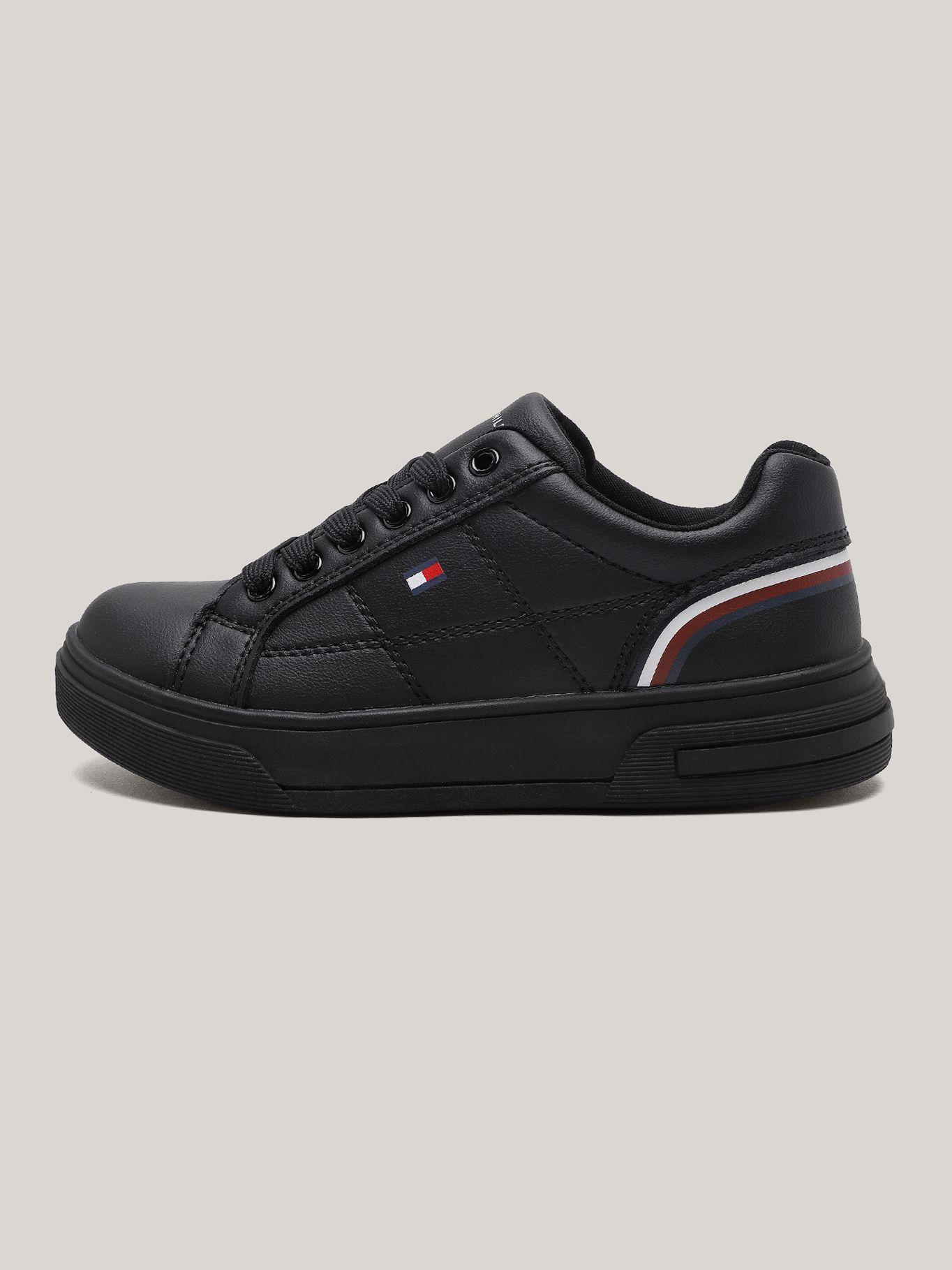 ZAPATILLAS CORDONES Y LOGO NEGRO TOMMY HILFIGER-6