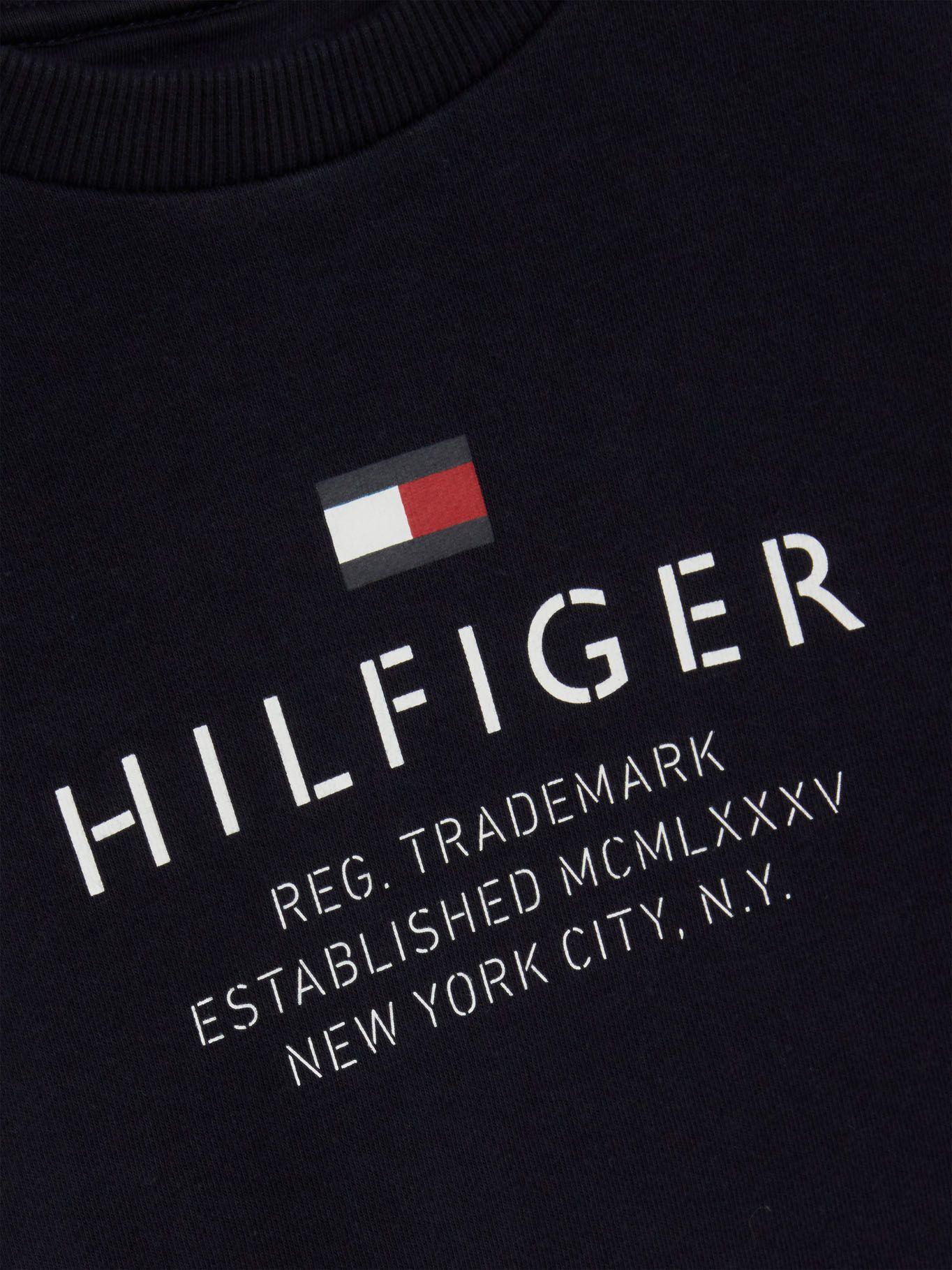 Sweater C-Neck Con Logo Azul Tommy Hilfiger-2