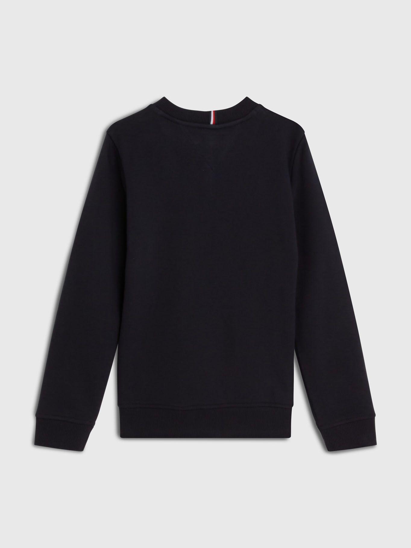 Sweater C-Neck Con Logo Azul Tommy Hilfiger-1