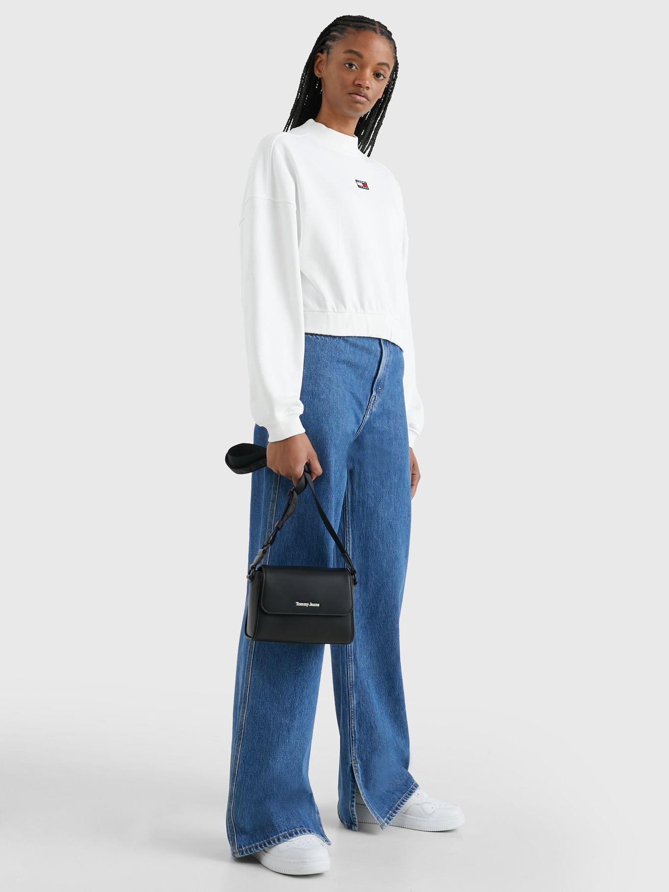 Bandolera Stadium Con Logo Negro Tommy Hilfiger-1