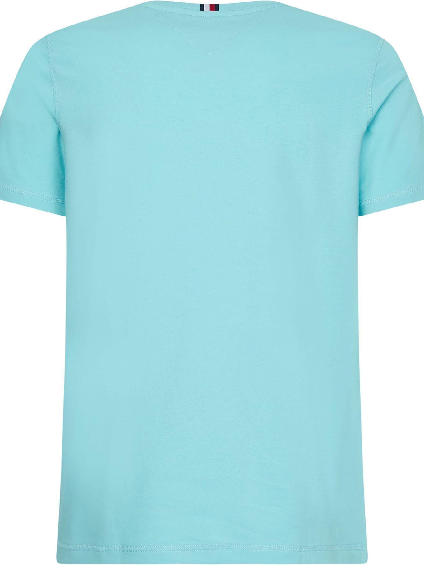 Polera Cool Ts Celeste Tommy Hilfiger F2-1