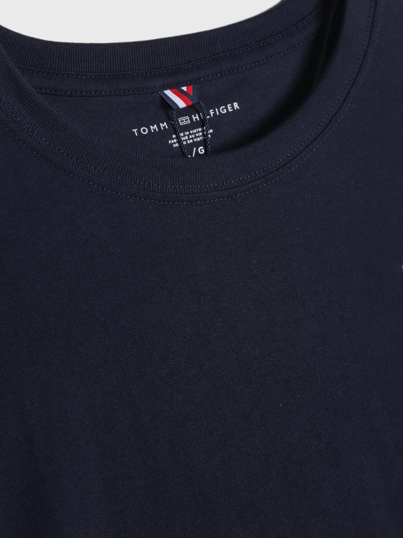 POLERA LOGO ESSENTIAL AZUL TOMMY HILFIGER-3