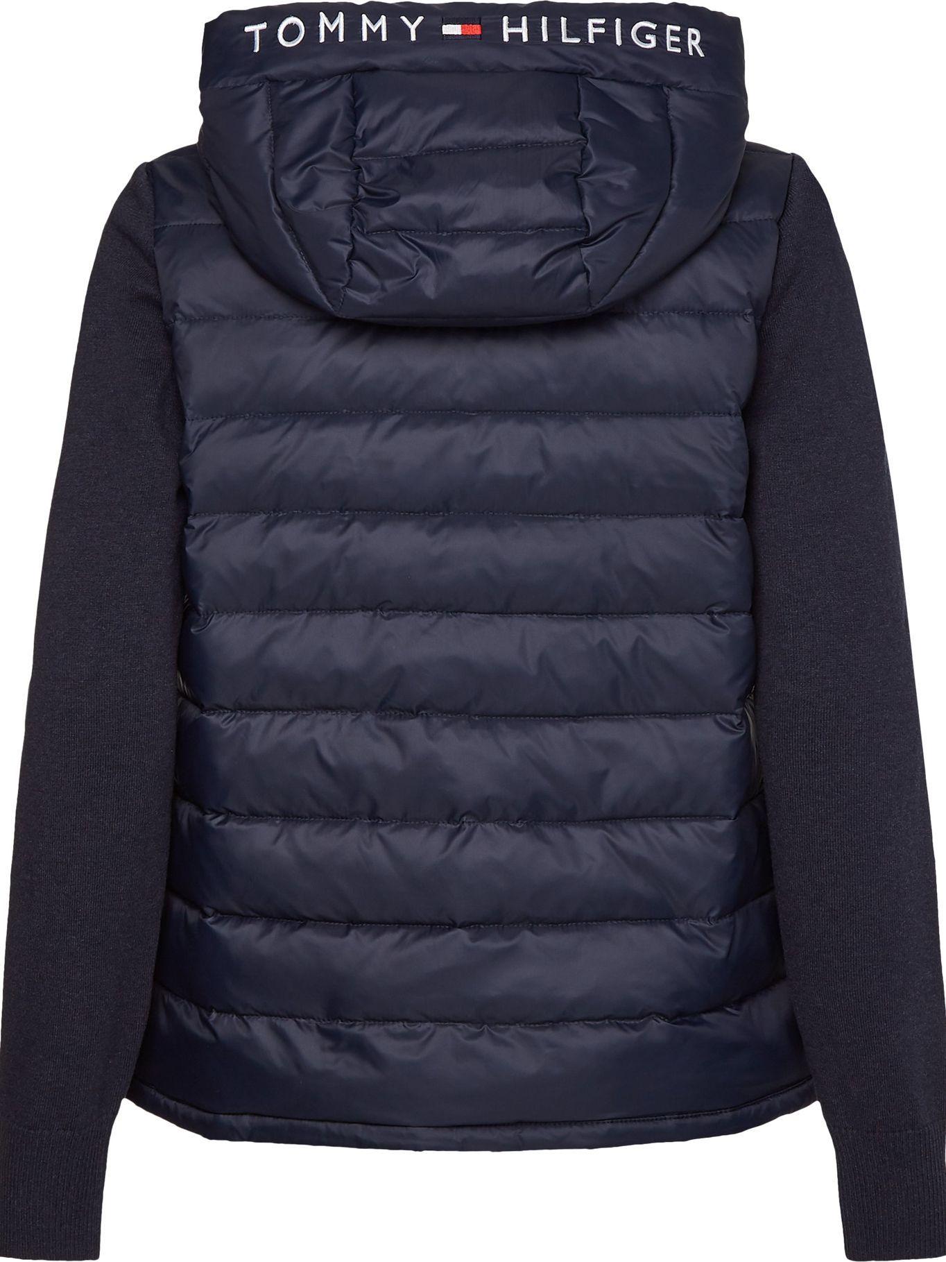 Chaqueta Impermeable Acolchada Azul Tommy Hilfiger-1