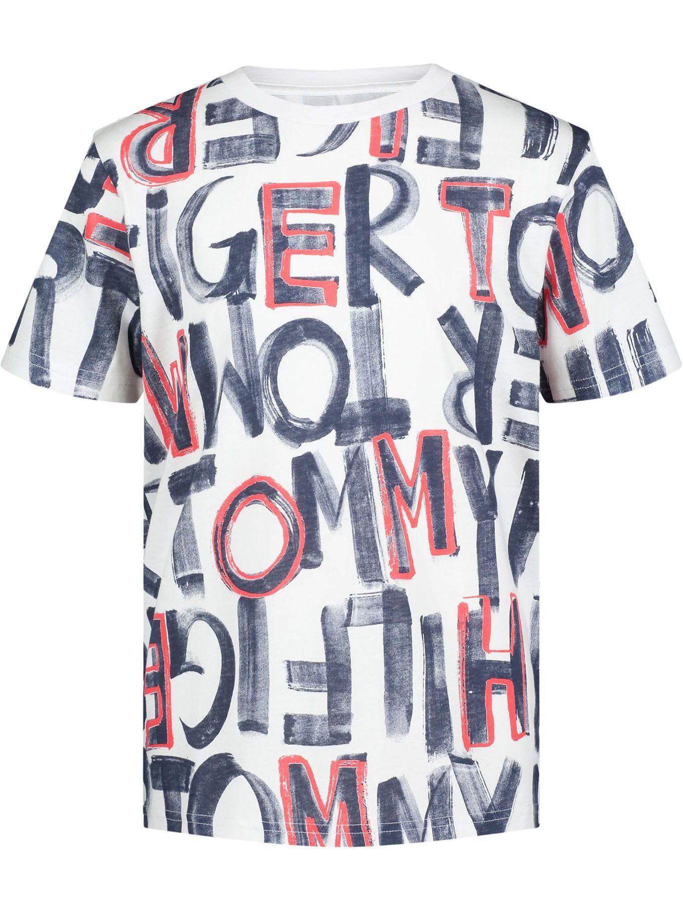 Polera Spell Logo Blanco Tommy Hilfiger-0
