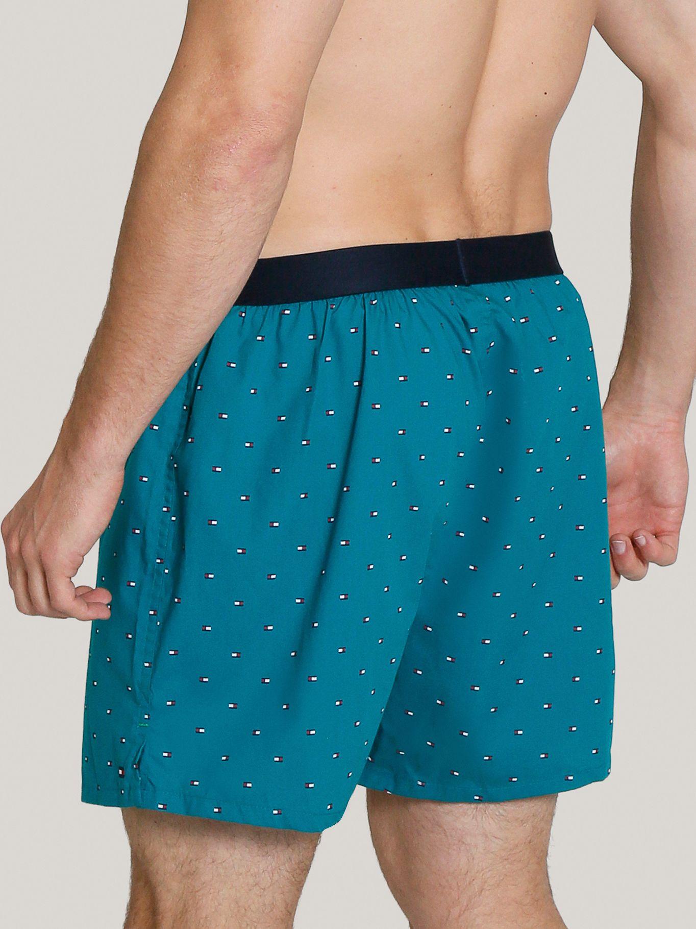 Bóxer Classic Core Con Estampado Verde Tommy Hilfiger-2