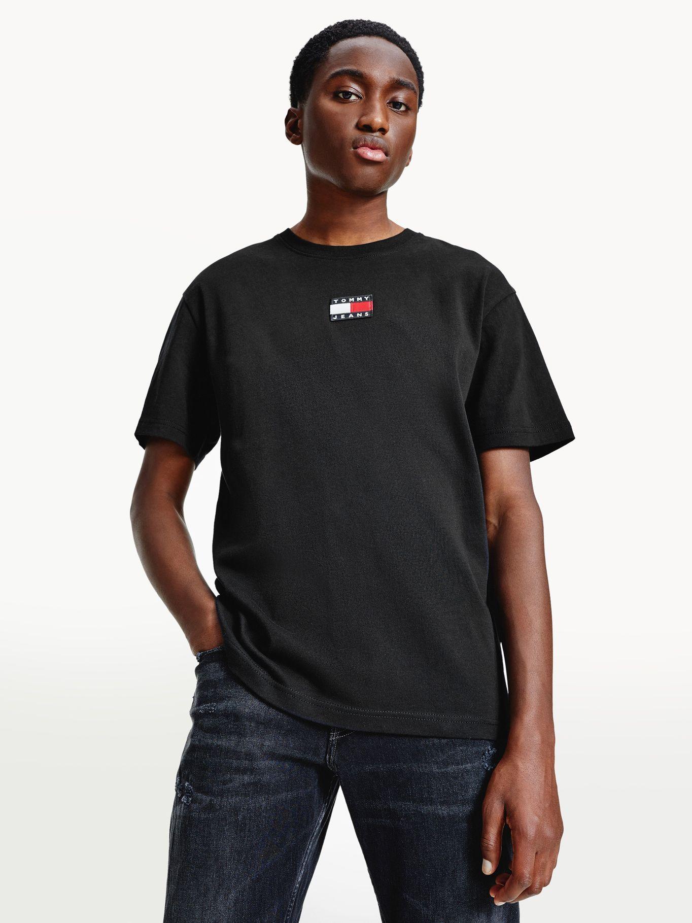 Polera Badge Negro Tommy Jeans F2-0