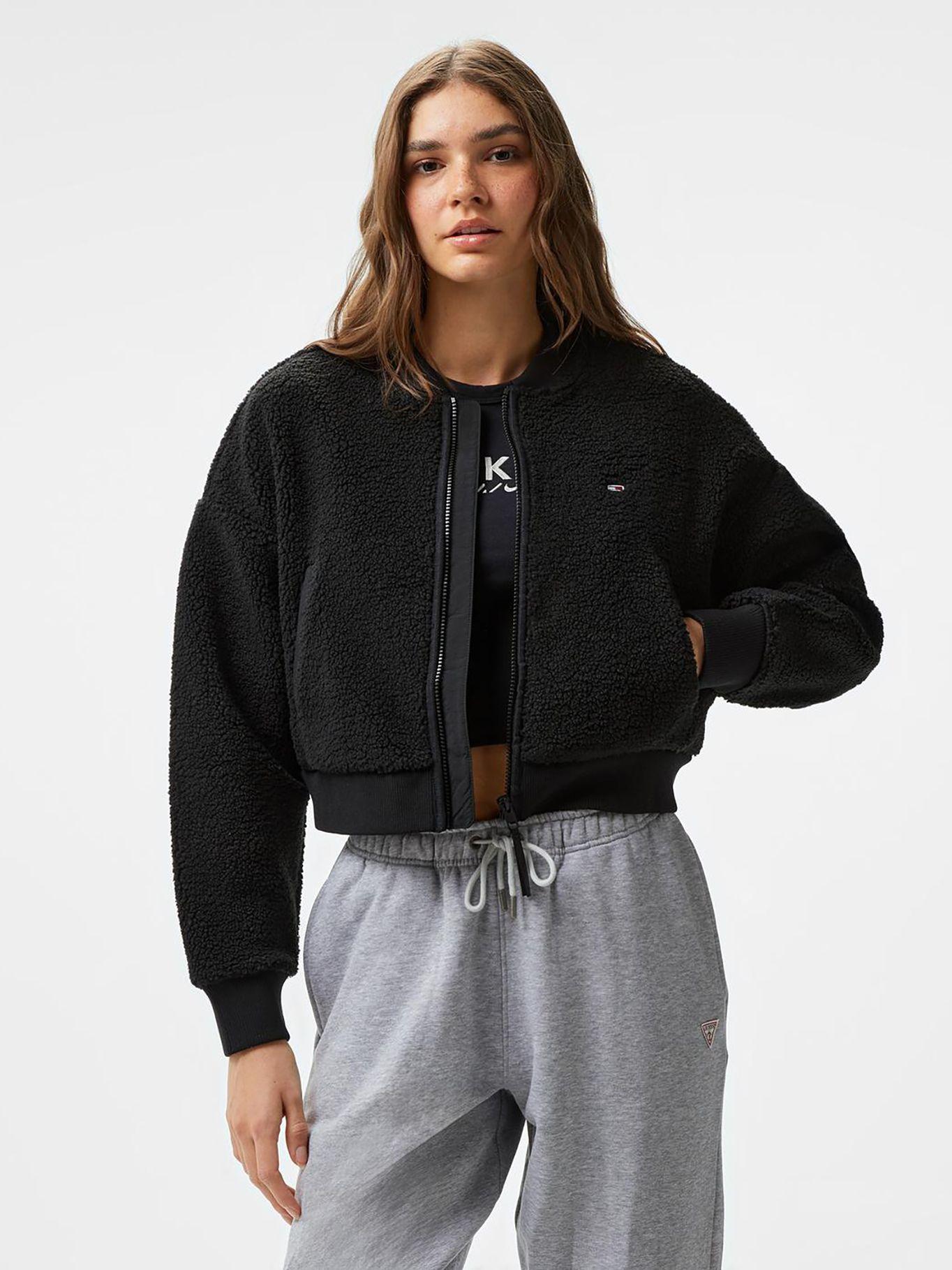 Polerón Estilo Bomber Solid Negro Tommy Hilfiger-0