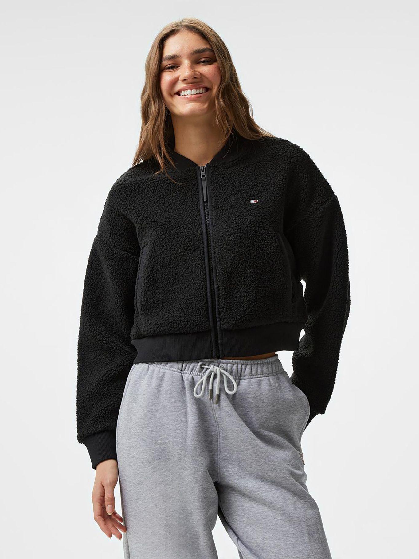 Polerón Estilo Bomber Solid Negro Tommy Hilfiger-3