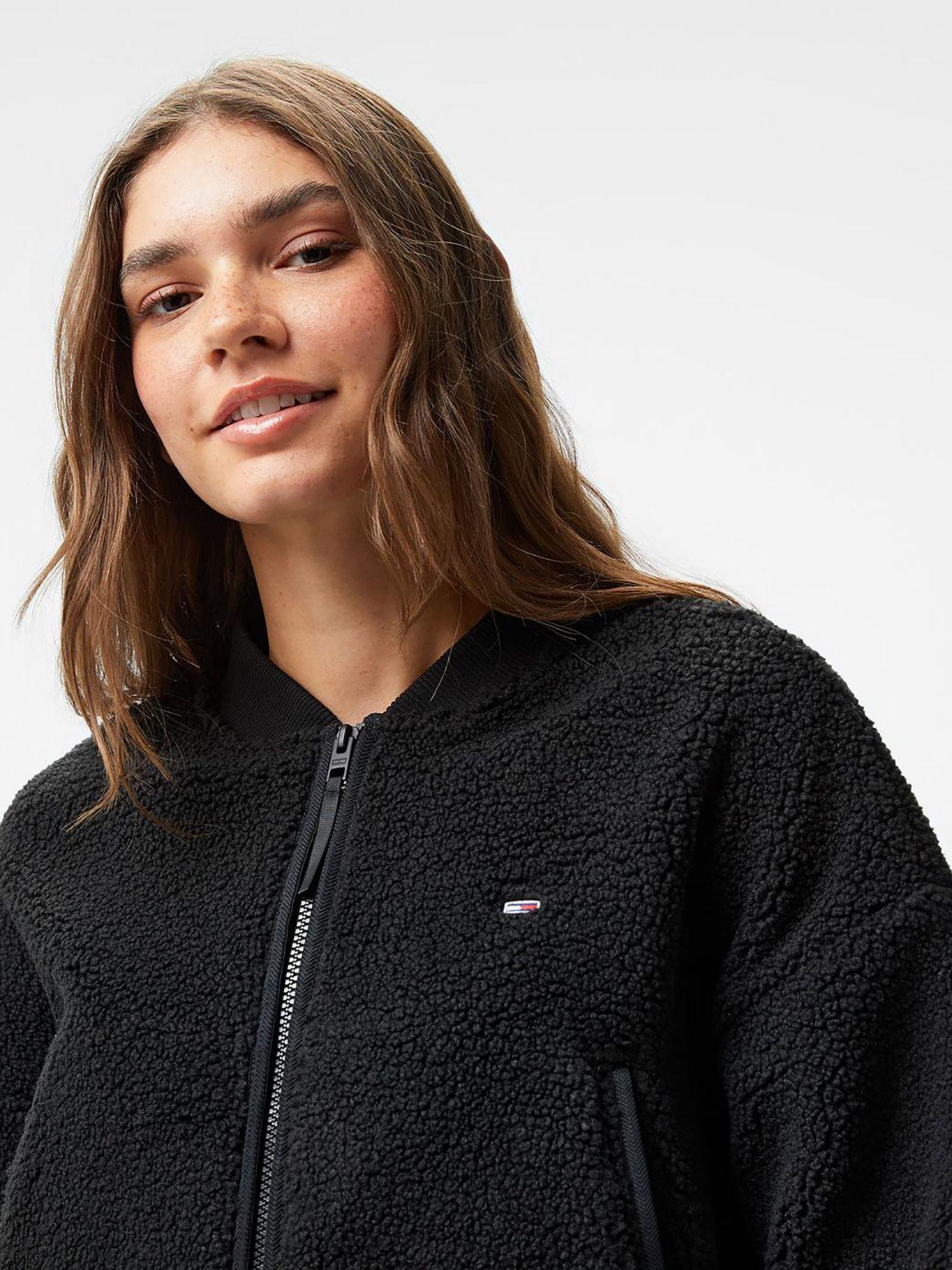 Polerón Estilo Bomber Solid Negro Tommy Hilfiger-4