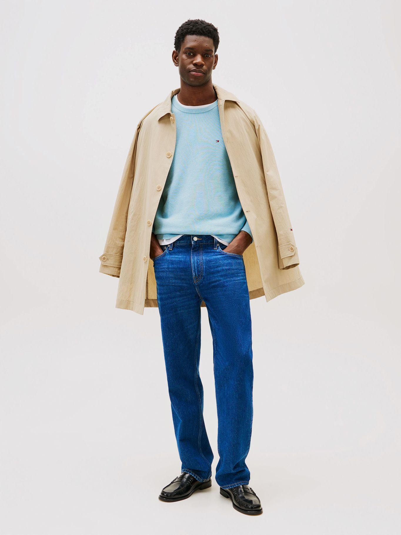 Sweater Essential Structure C-Neck Azul Tommy Hilfiger-1