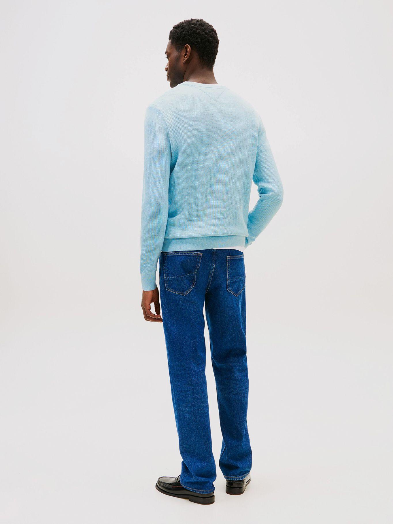 Sweater Essential Structure C-Neck Azul Tommy Hilfiger-2