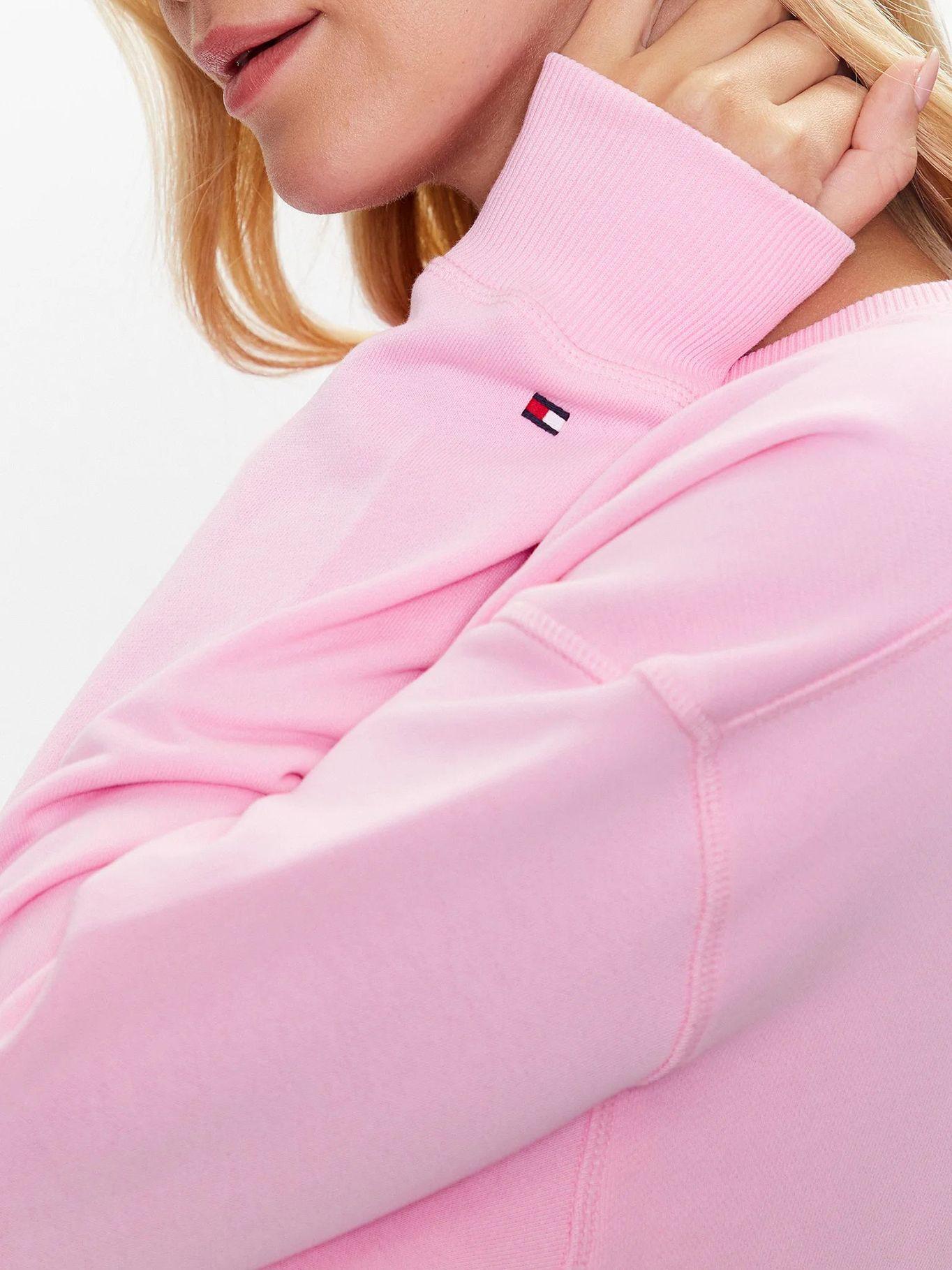 Polerón Logo Monotype C-Neck Rosado Tommy Hilfiger-3