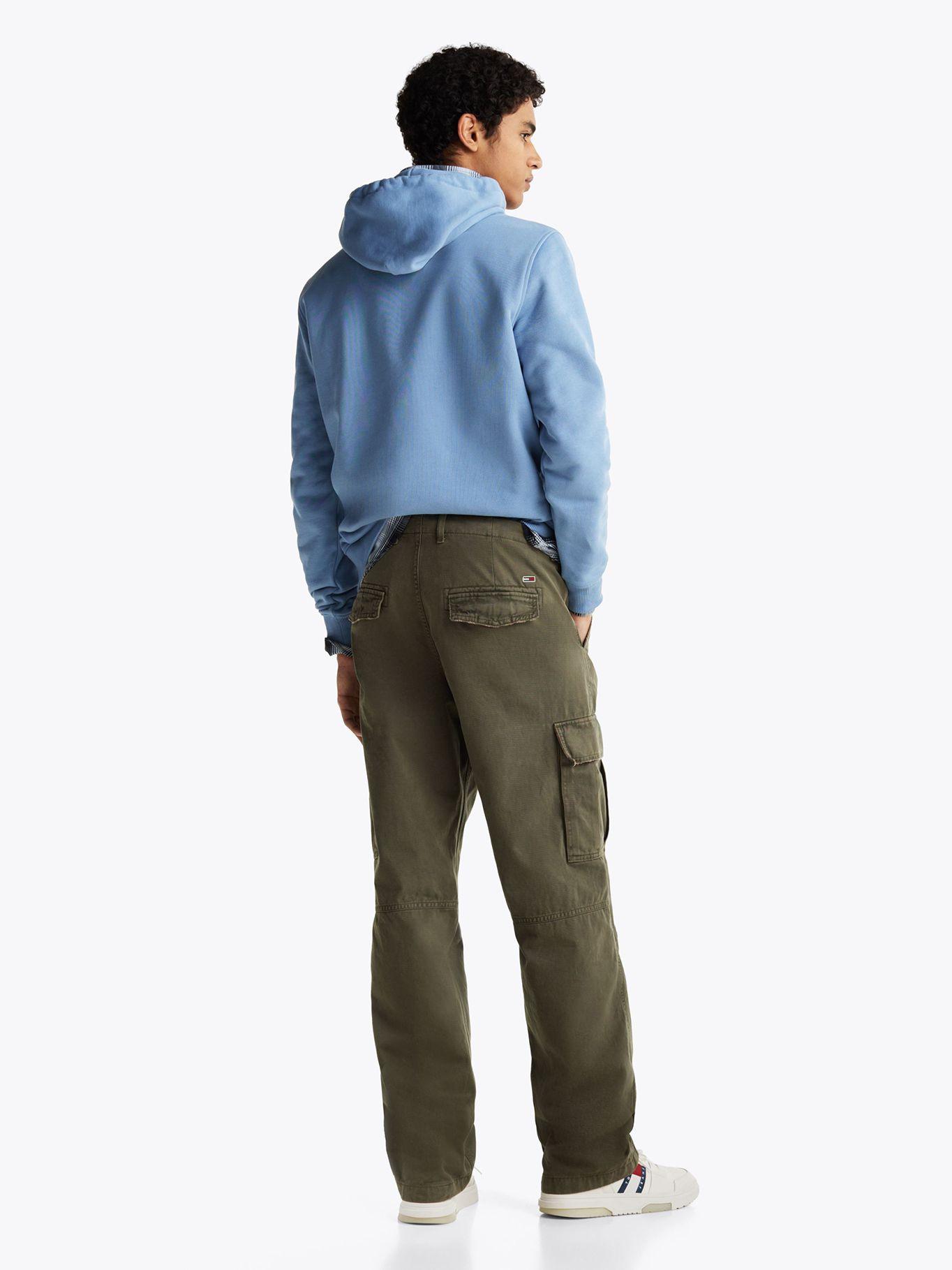 Pantalón Cargo De Algodón Relaxed Fit Verde Tommy Jeans-2