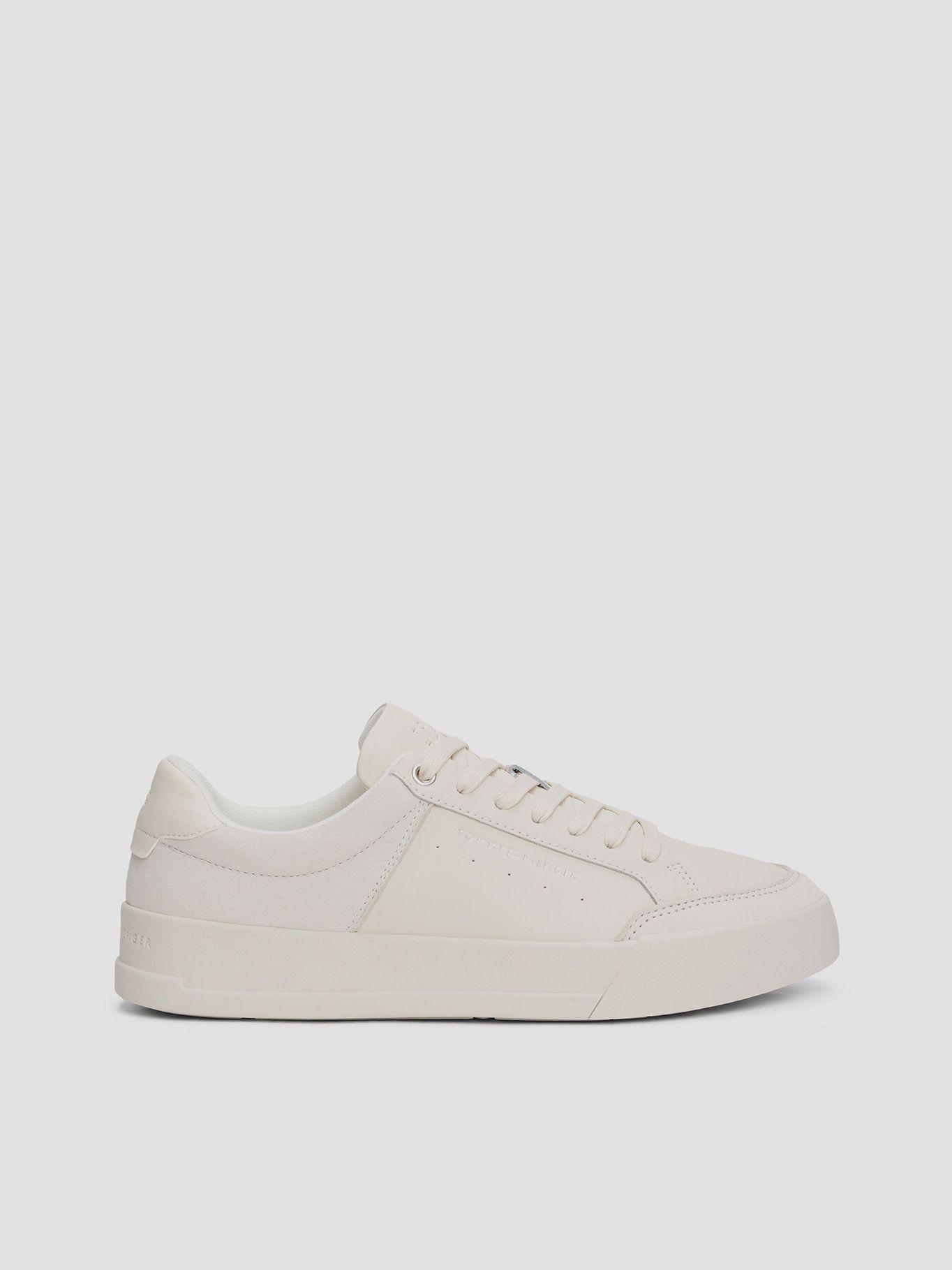 Zapatillas Con Logo Bajo Relieve Beige Tommy Hilfiger-4