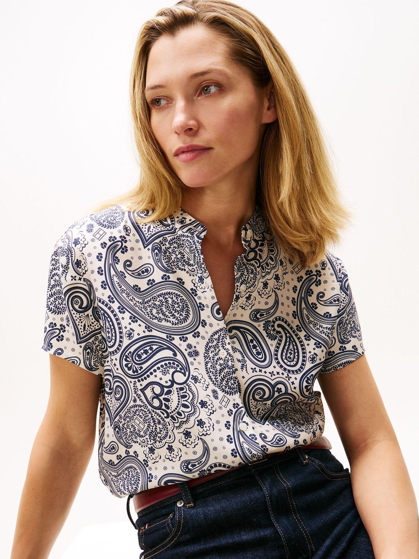 Blusa Con Estampado Floral Multicolor Tommy Hilfiger-3