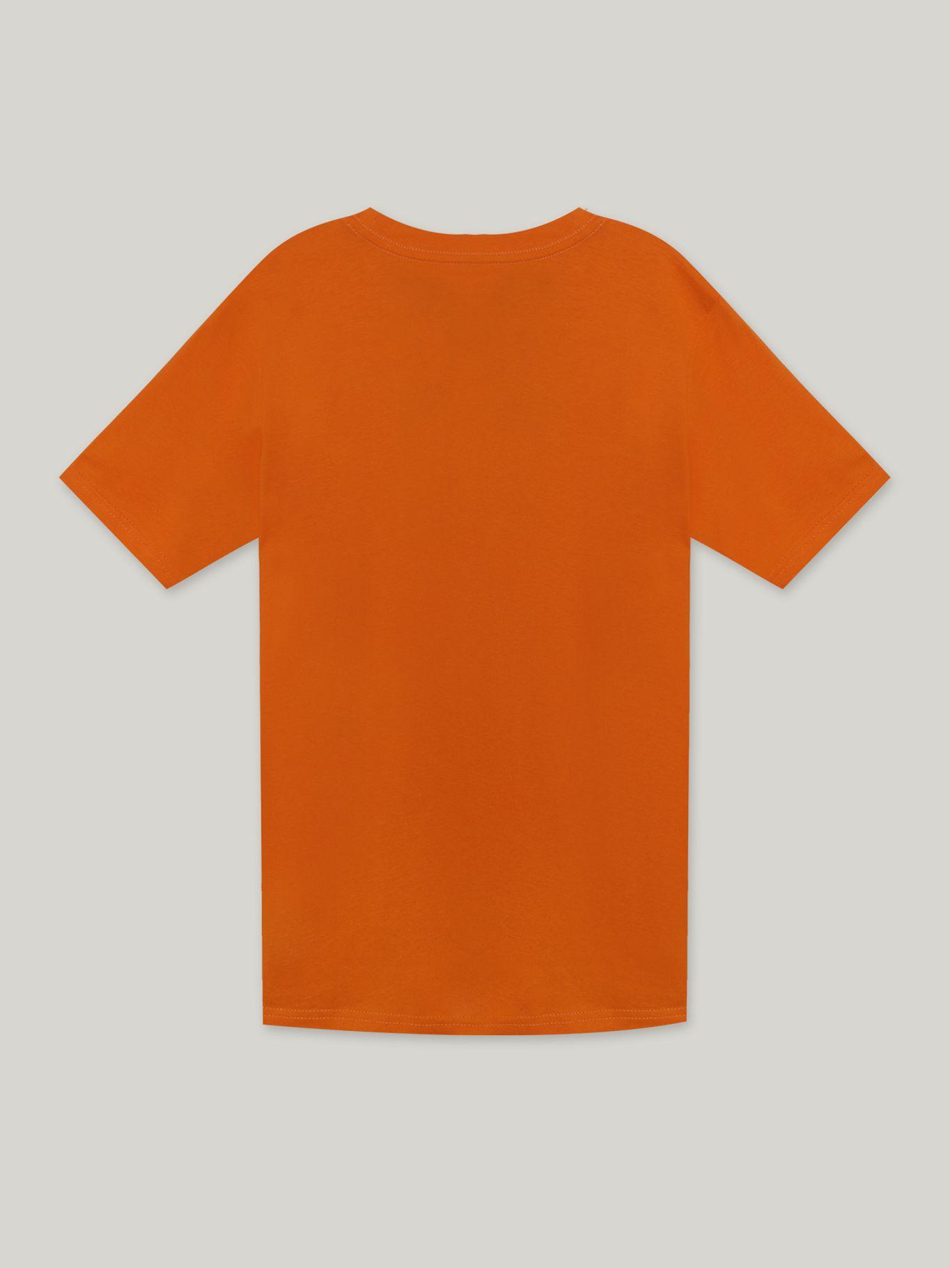 Polera De Niño Stripe Block Naranjo Tommy Hilfiger-1