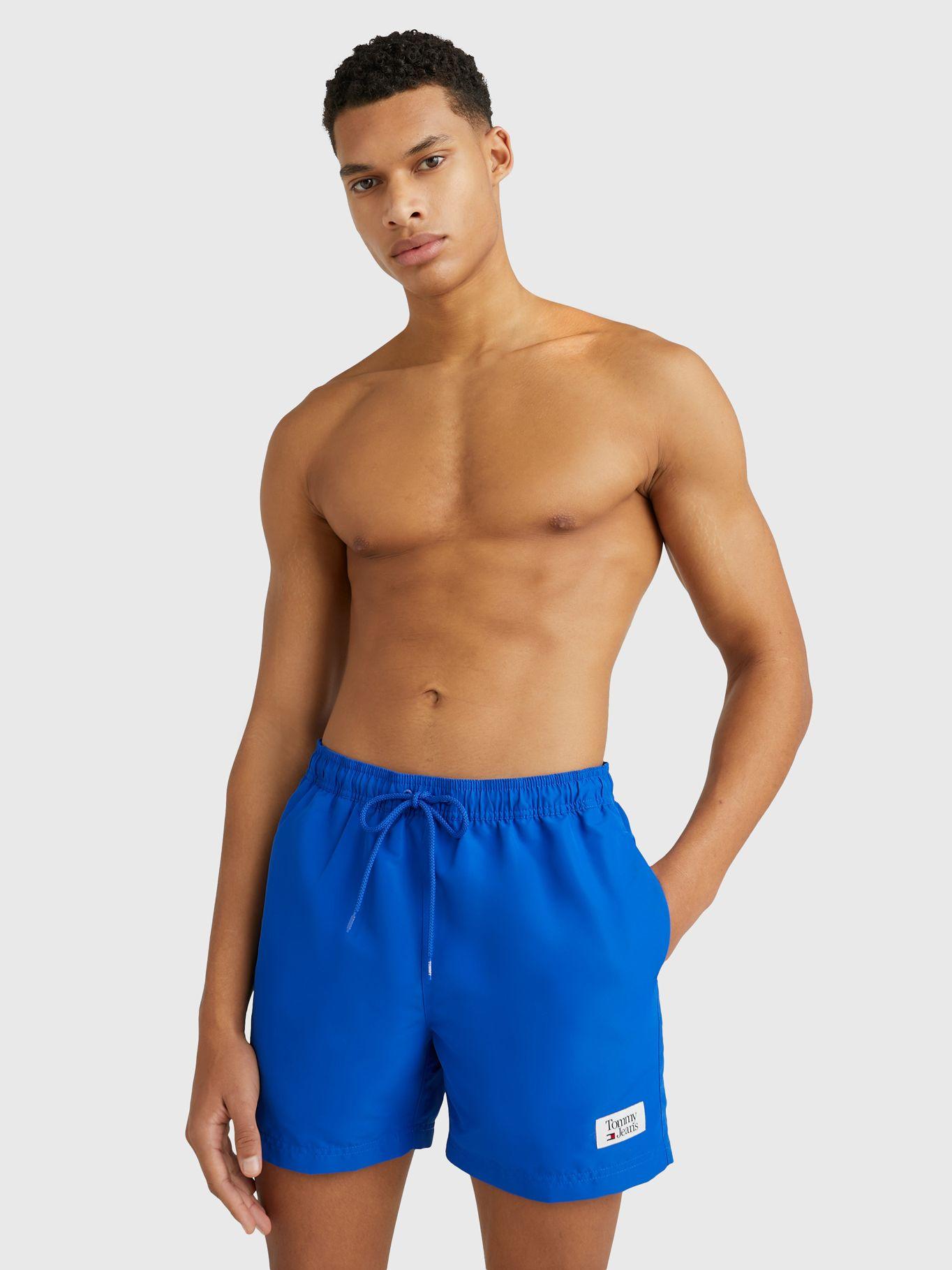 Traje De Baño Essential Con Logo Azul Tommy Hilfiger-0