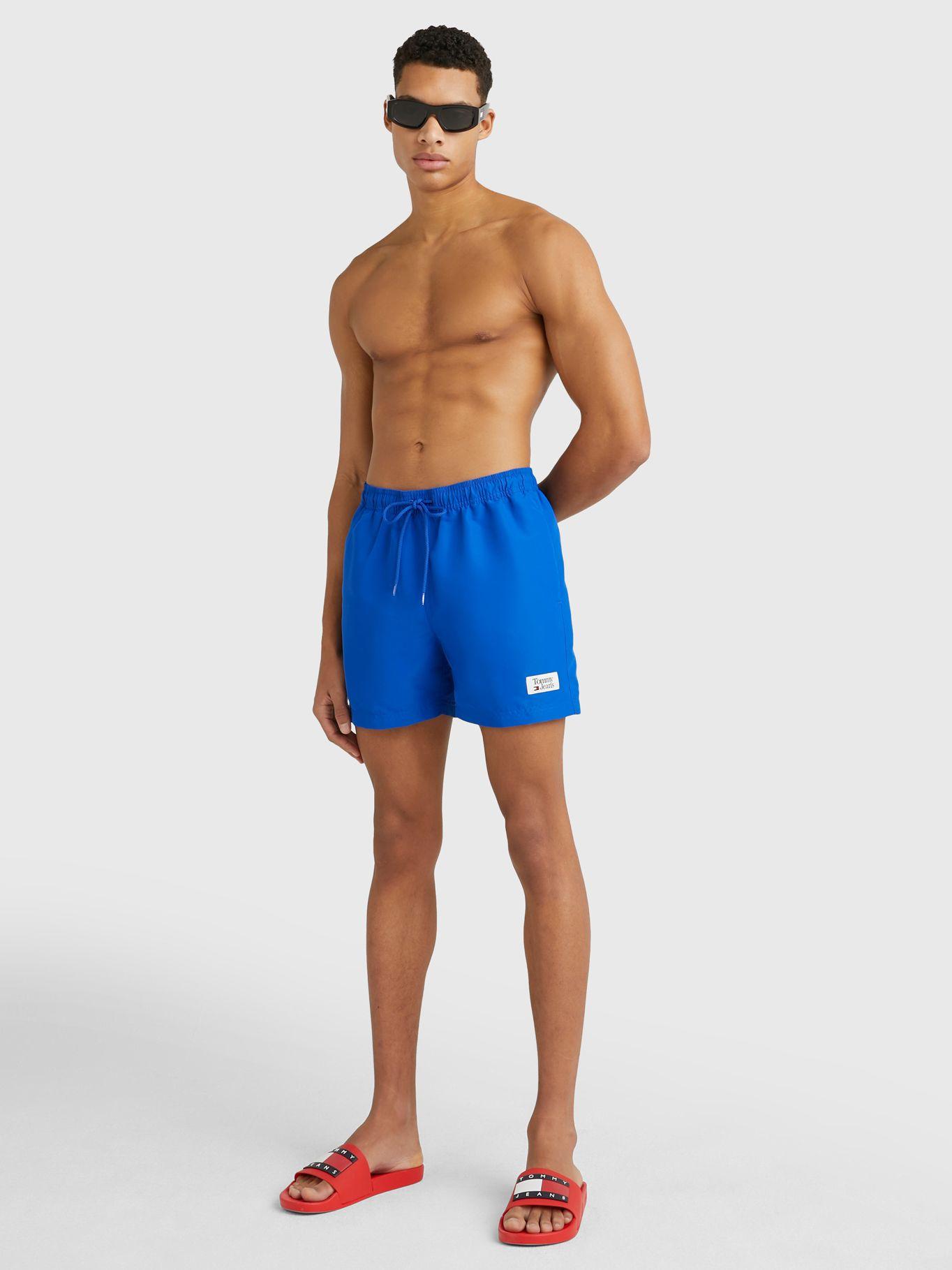 Traje De Baño Essential Con Logo Azul Tommy Hilfiger-1