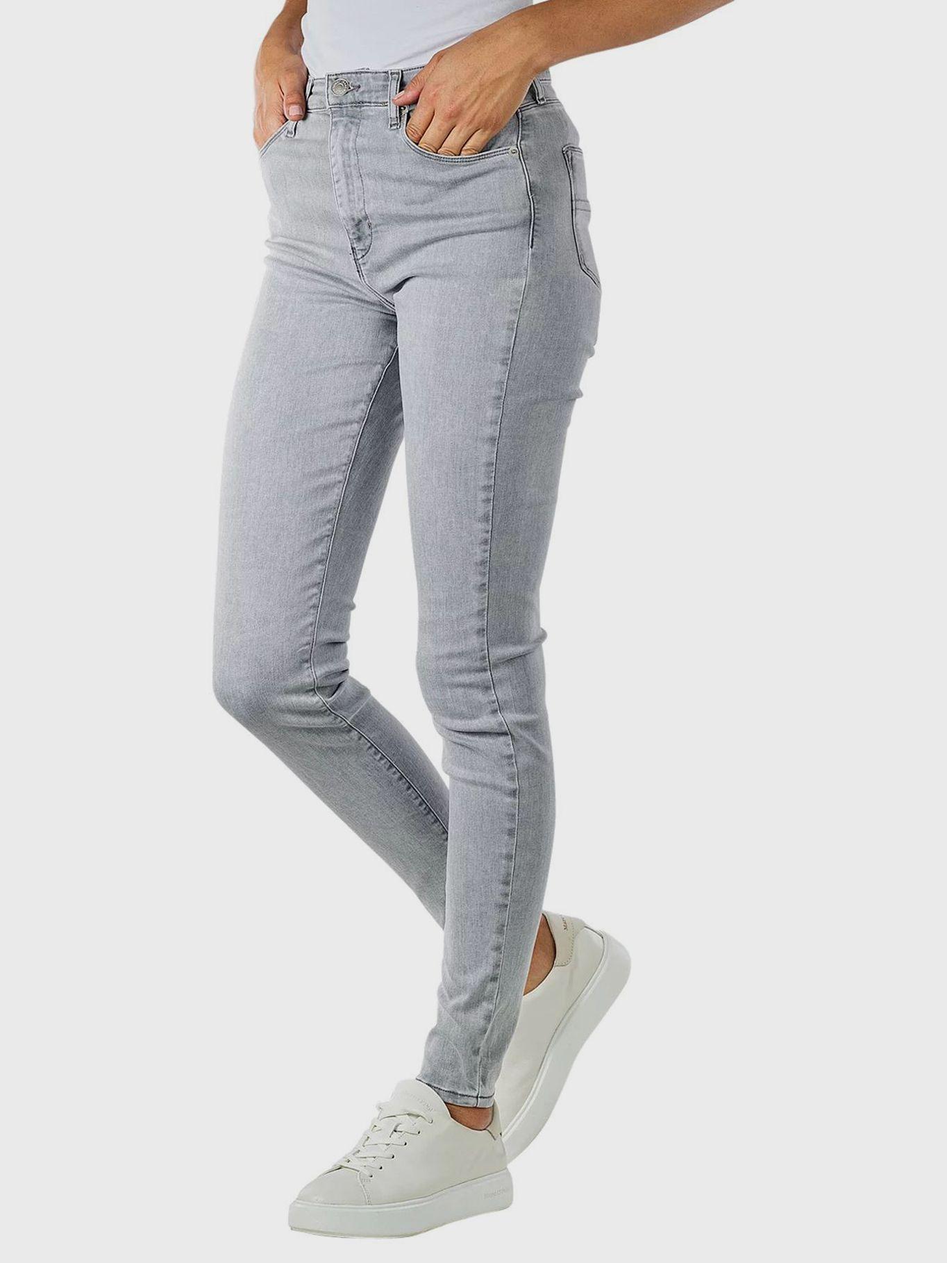 Jeans Sylvia Super Skinny Talle Alto Gris Tommy Jeans-1