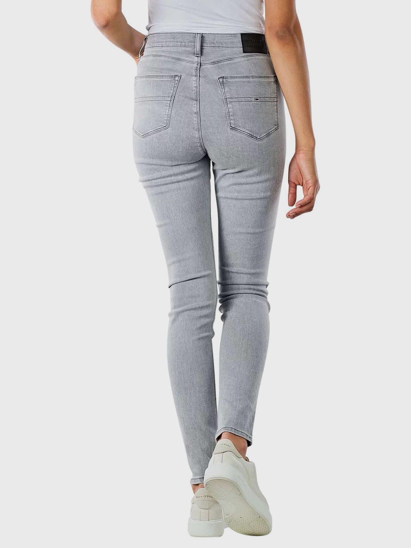 Jeans Sylvia Super Skinny Talle Alto Gris Tommy Jeans-2