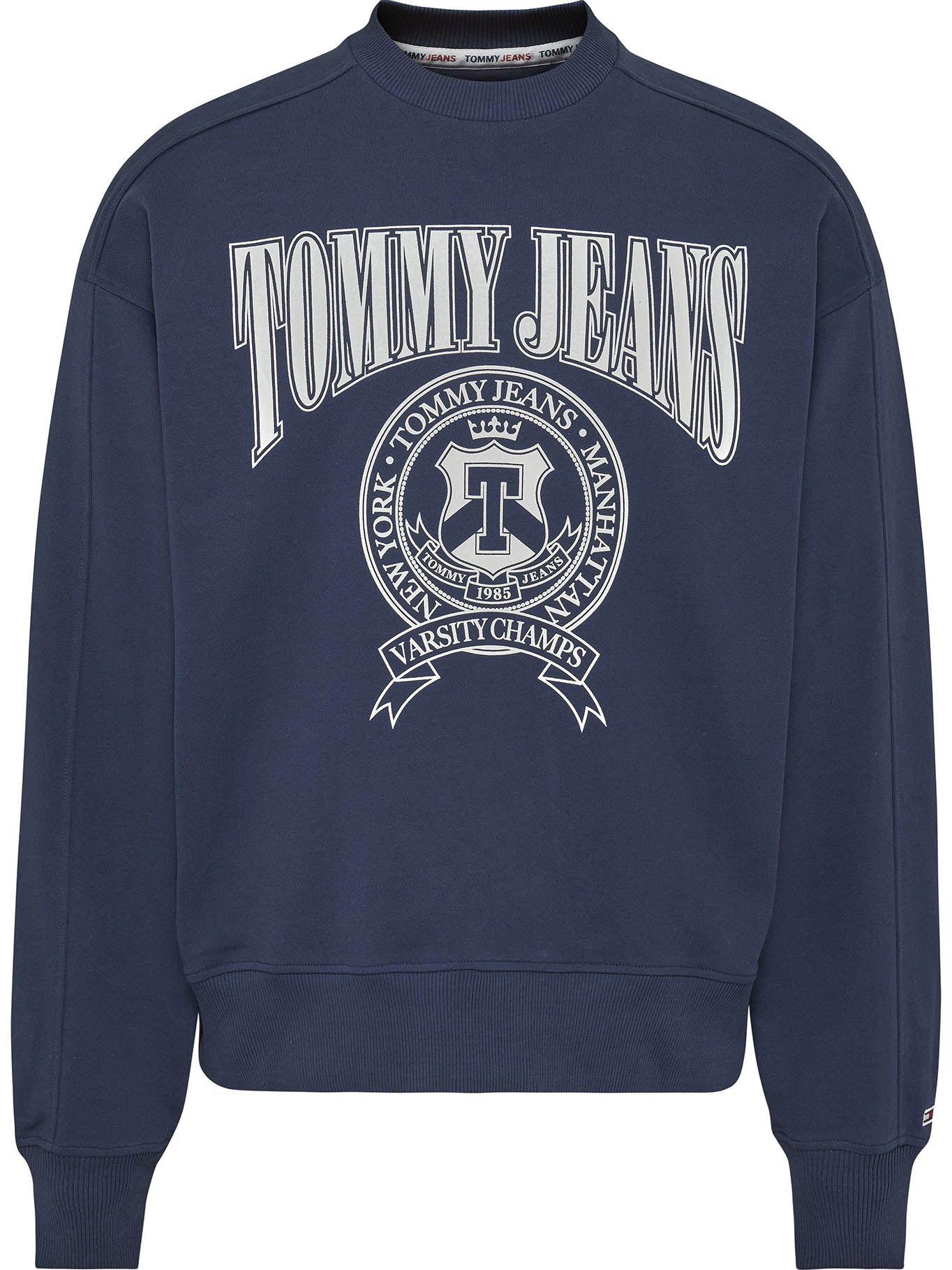 Polerón Comfort Varsity Azul Tommy Hilfiger-0